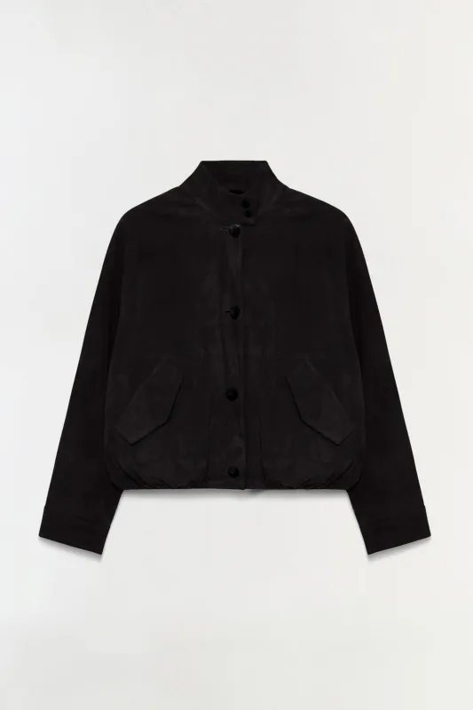 Marley Suede Jacket made by Simkhai