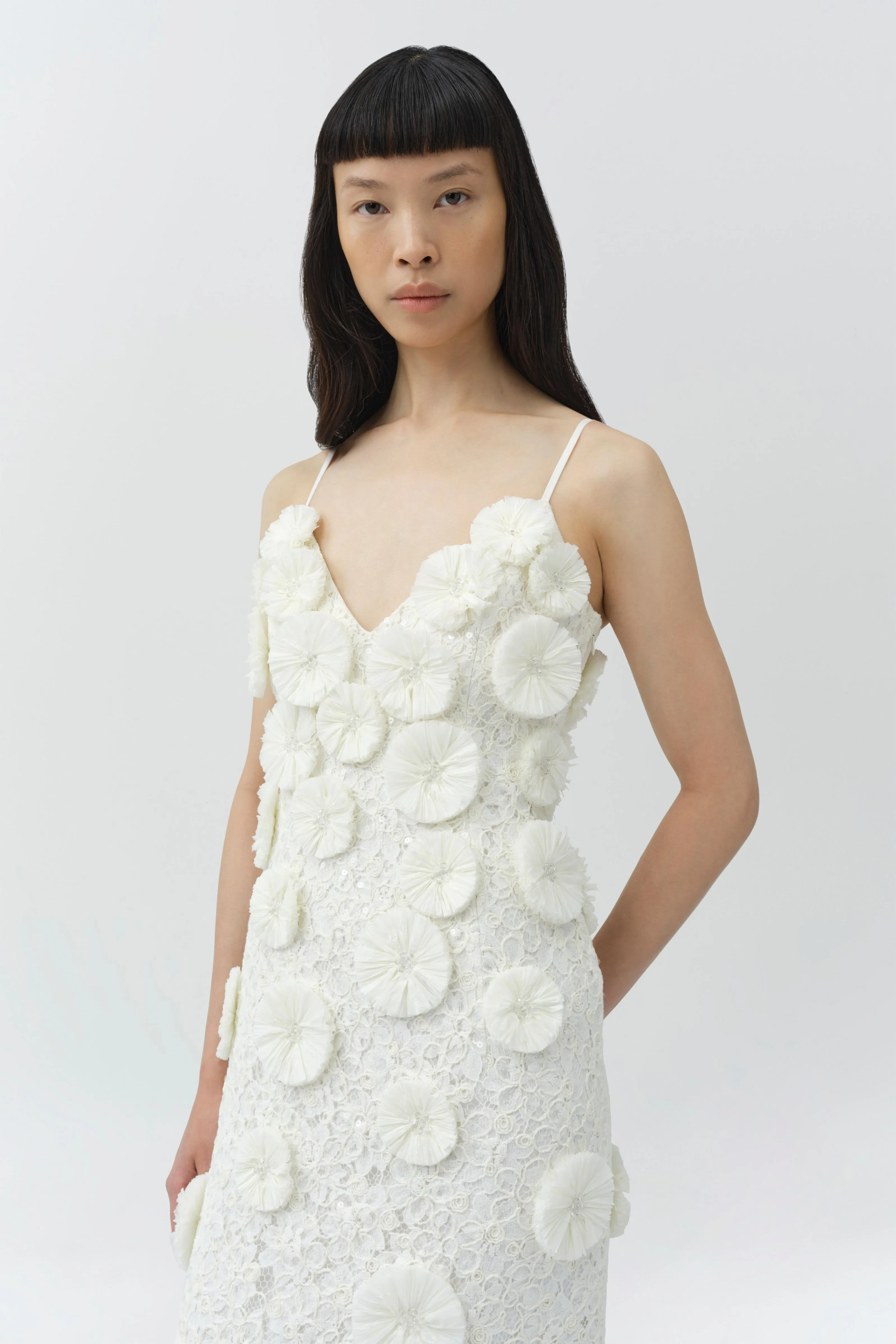 Maven Floral Raffia Gown sold by Simkhai product image thumbnail 3