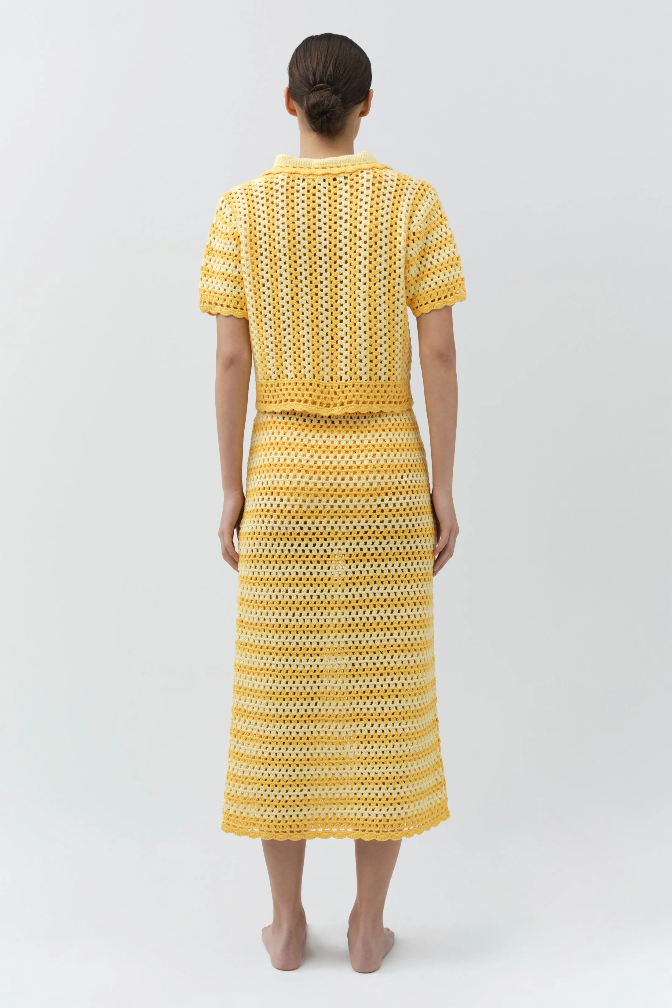 Welles Crochet Midi Skirt sold by Simkhai product image thumbnail 3