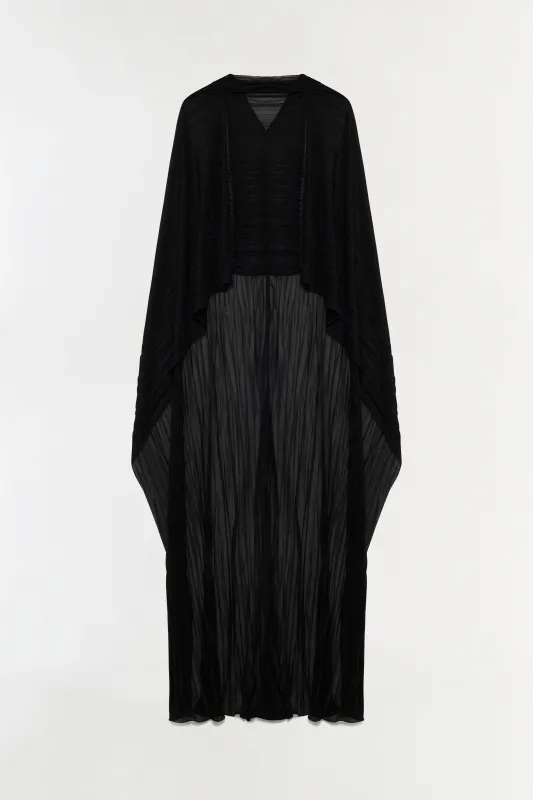 Genoa Crinkle Jersey Cape made by Simkhai