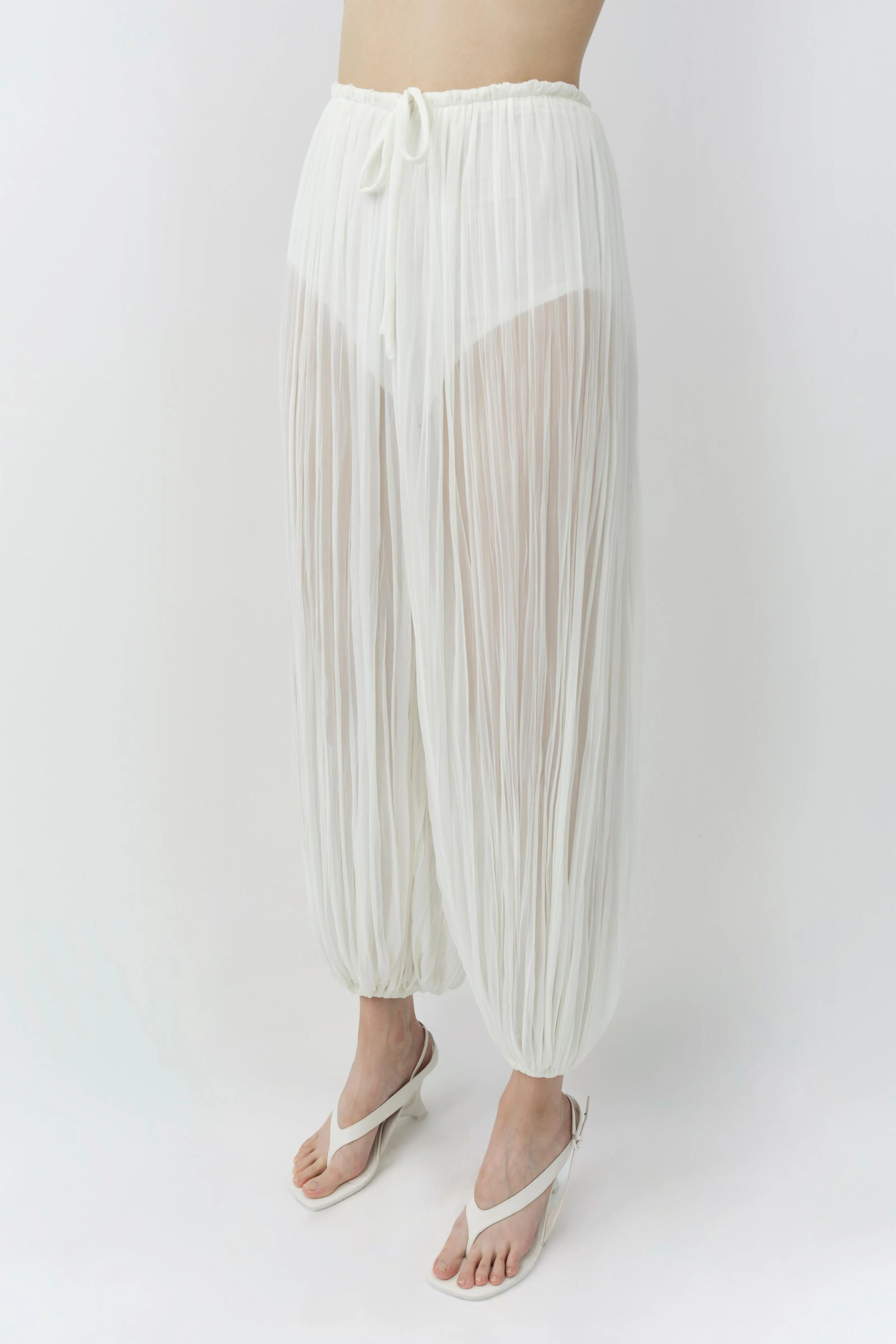 Afton Crinkle Jersey Balloon Pant sold by Simkhai product image thumbnail 4