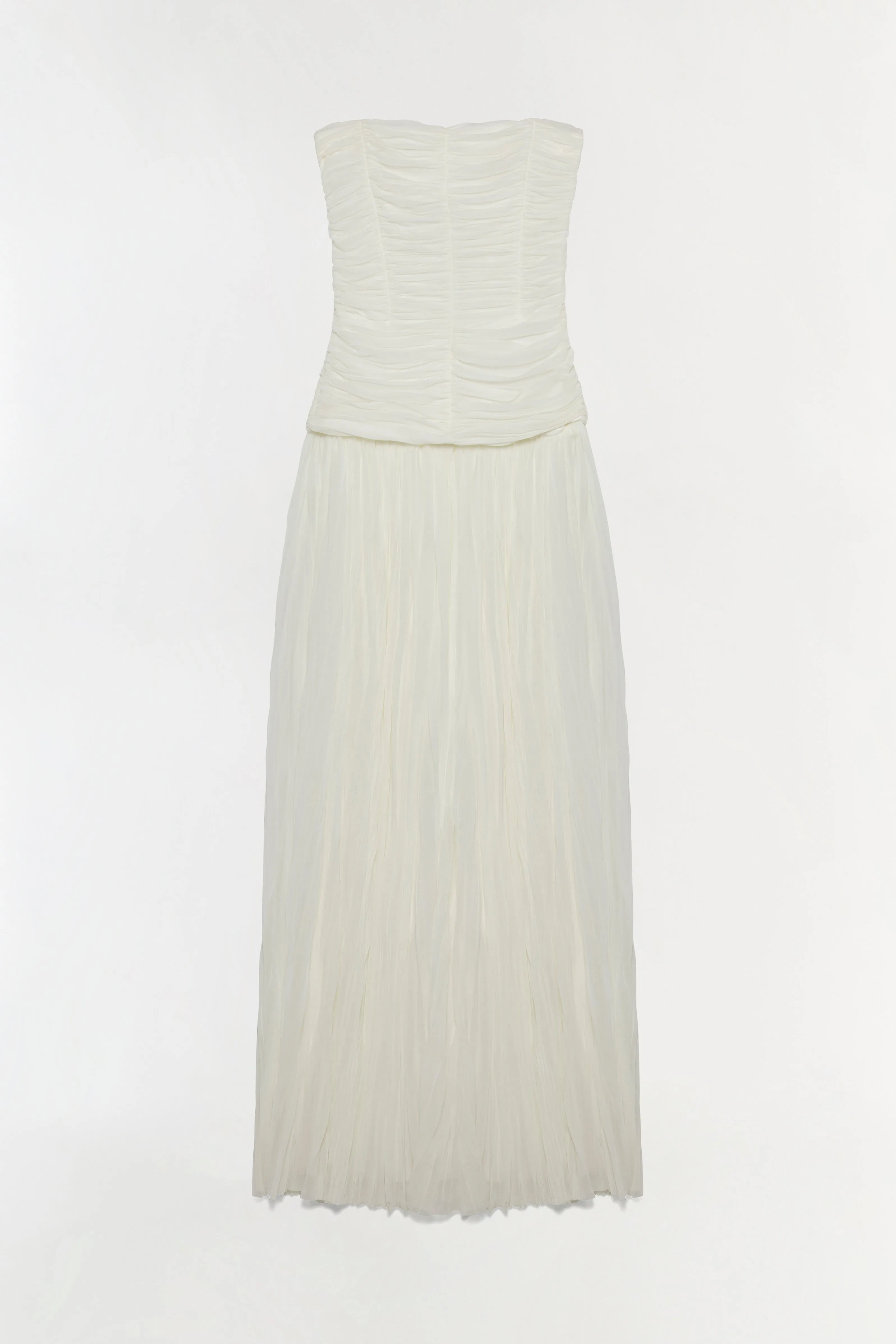 Danielle Crinkle Jersey Bustier Gown sold by Simkhai