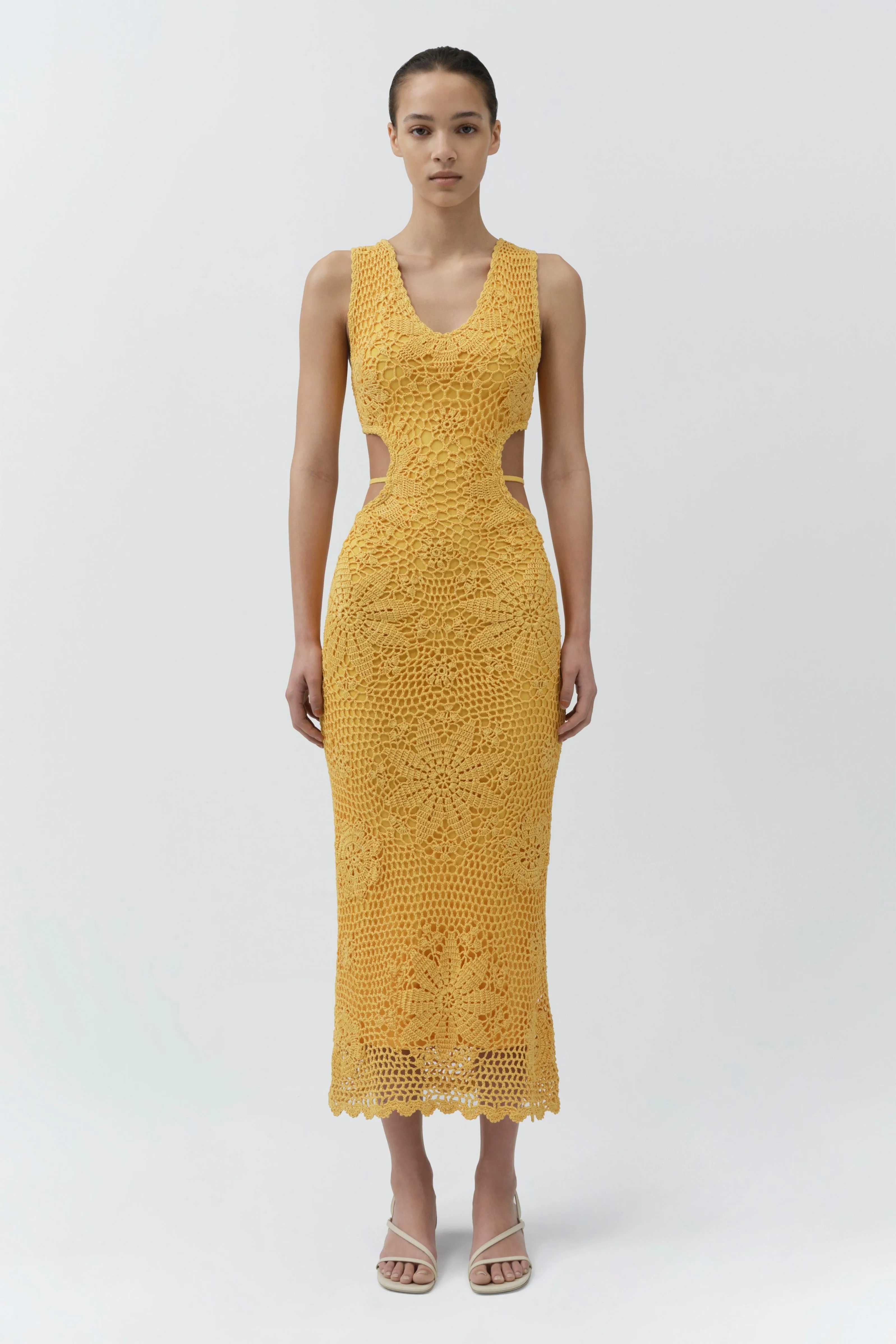 Lyla Crochet Midi Dress sold by Simkhai product image thumbnail 2