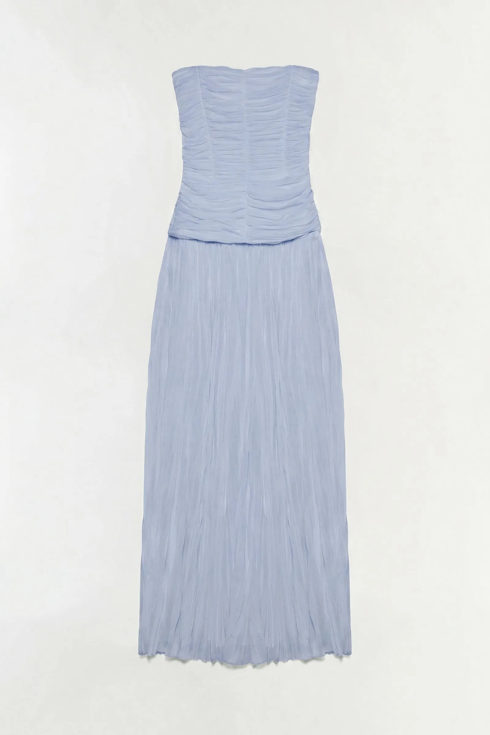Danielle Crinkle Jersey Bustier Gown sold by Simkhai