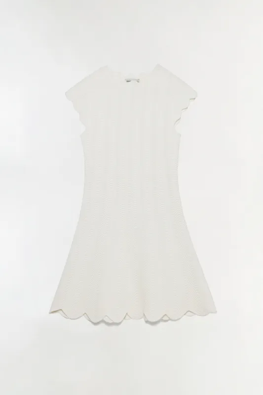 Evalynn Wavy Knit Mini Dress made by Simkhai