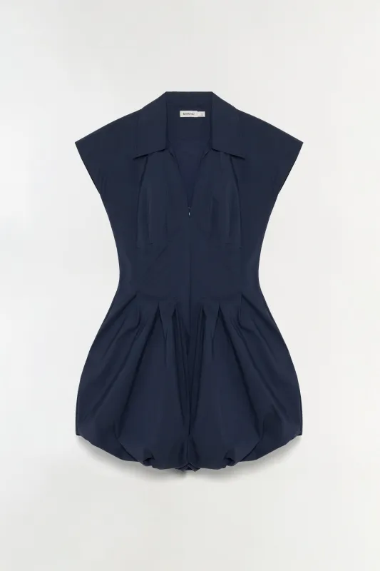 Lirinne Cotton Bubble Mini Dress made by Simkhai