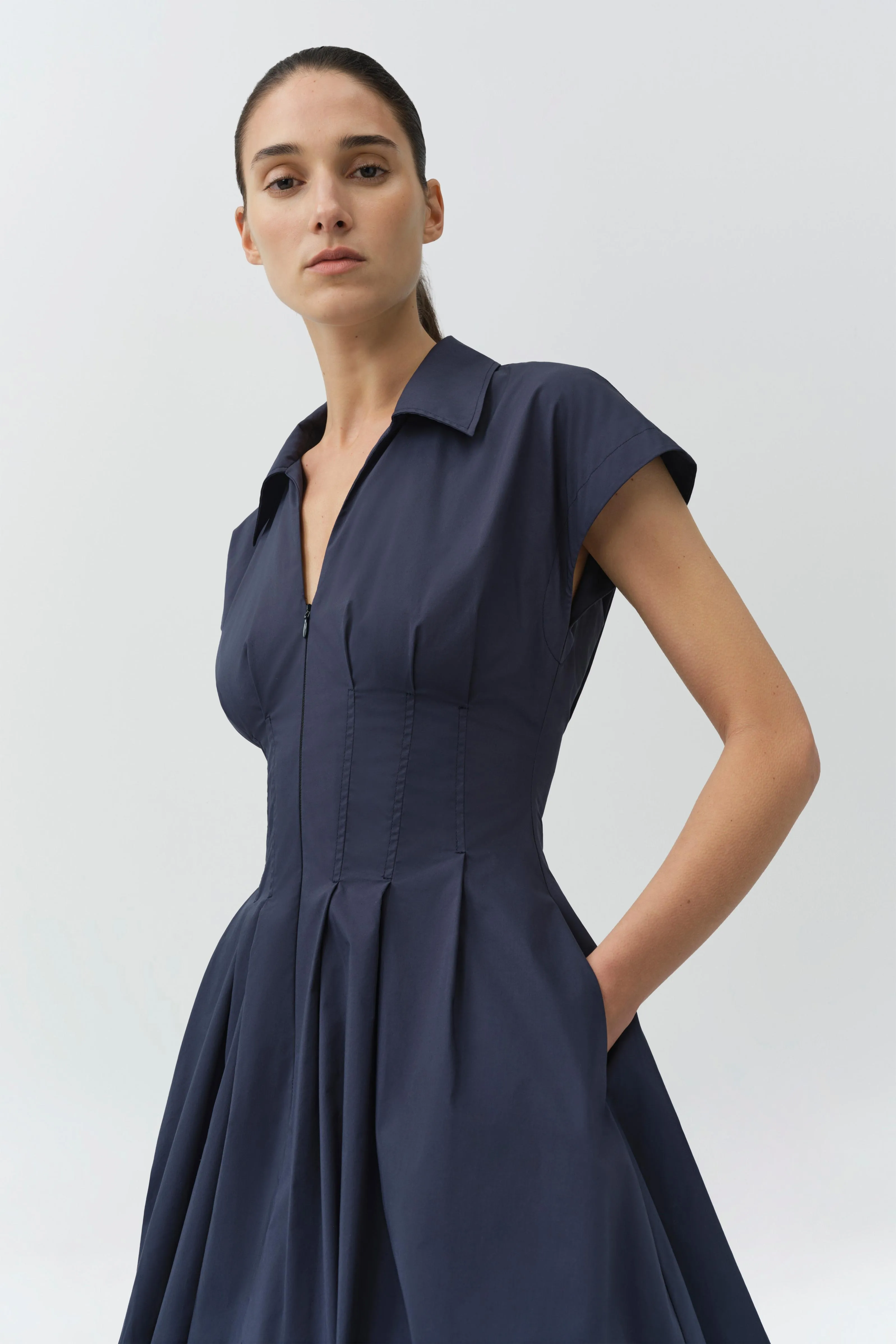 Lirinne Cotton Bubble Mini Dress sold by Simkhai product image thumbnail 3