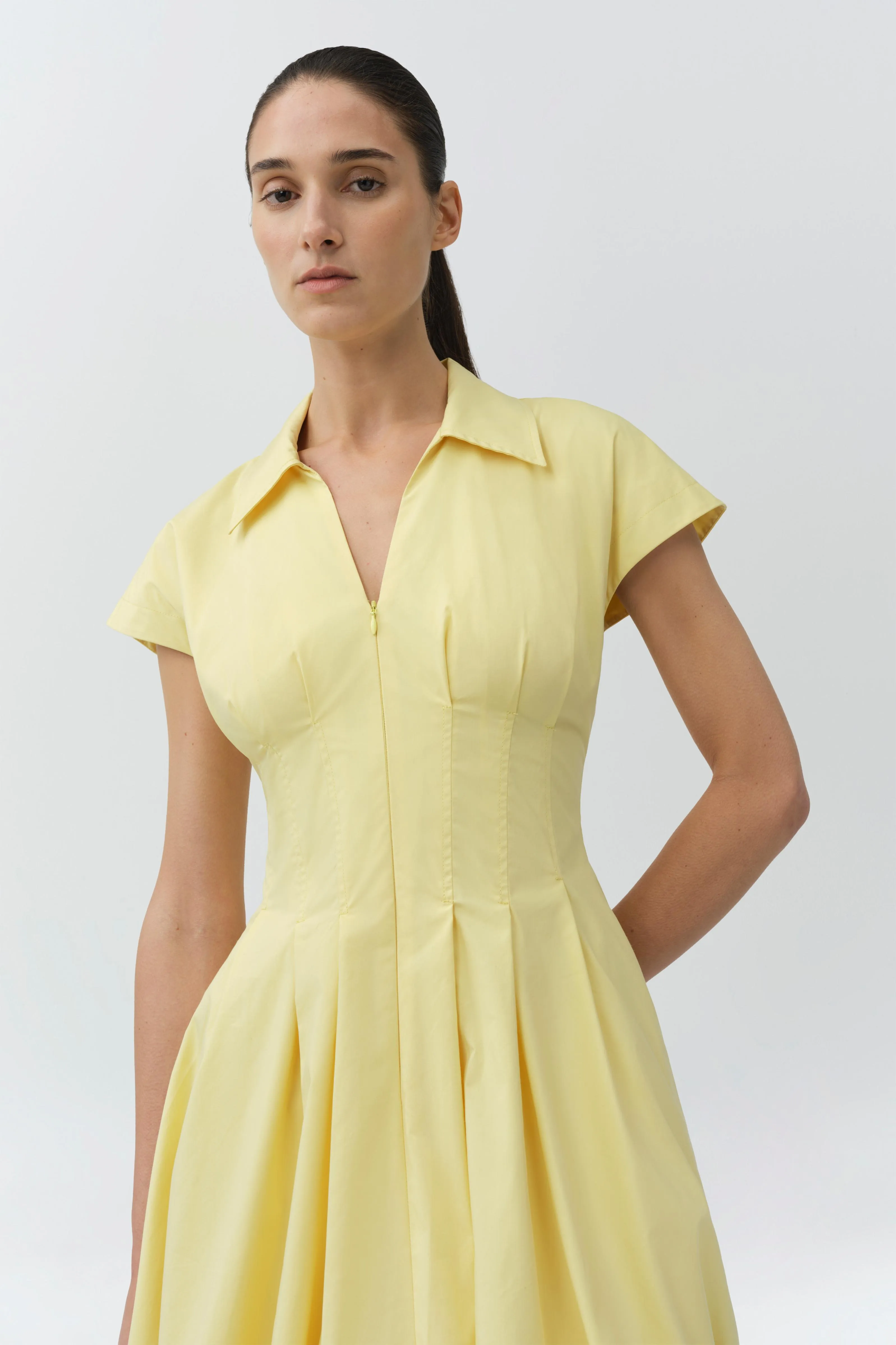 Lirinne Cotton Bubble Mini Dress sold by Simkhai product image thumbnail 3