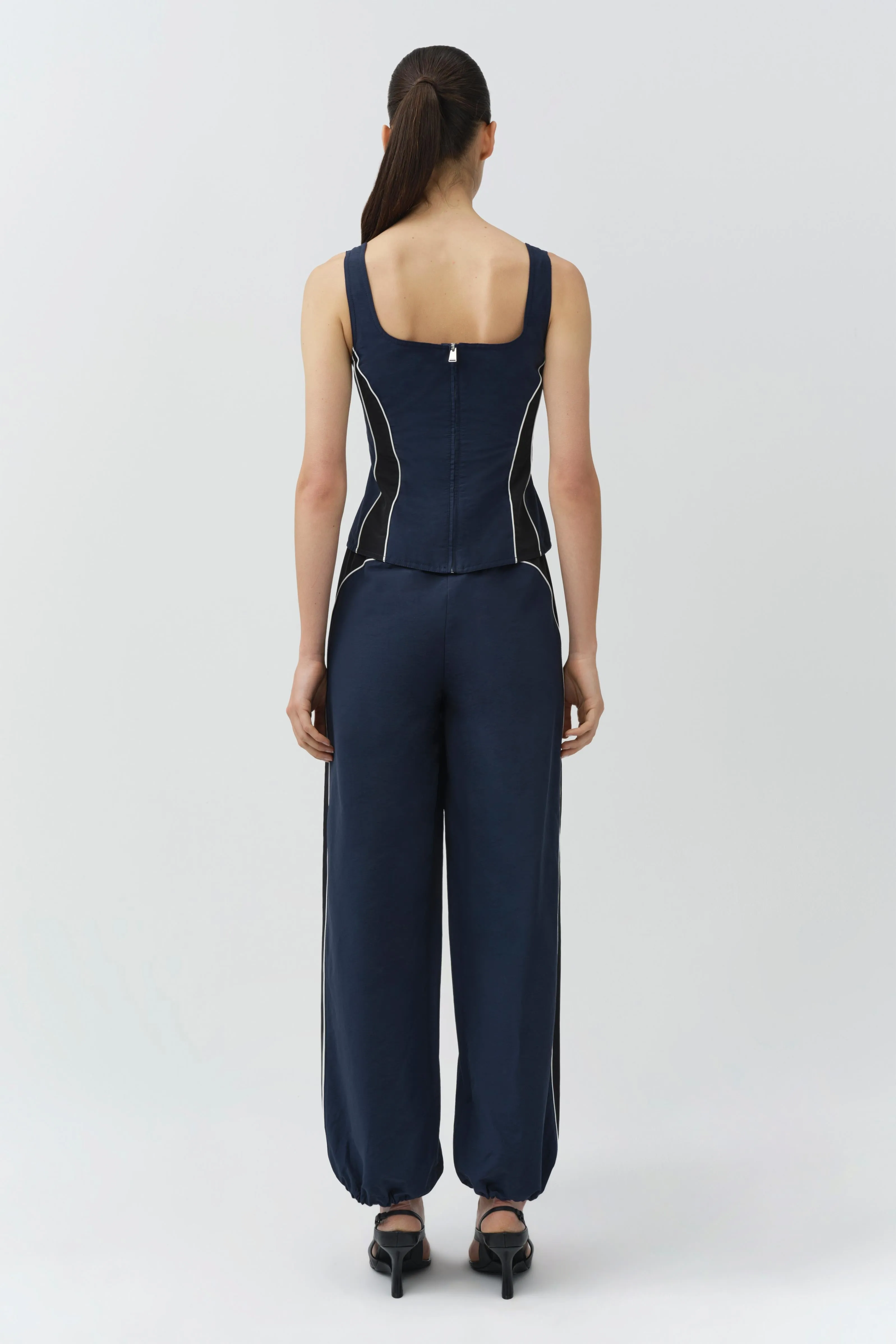 Aya Cotton Faille Bustier Top sold by Simkhai product image thumbnail 4