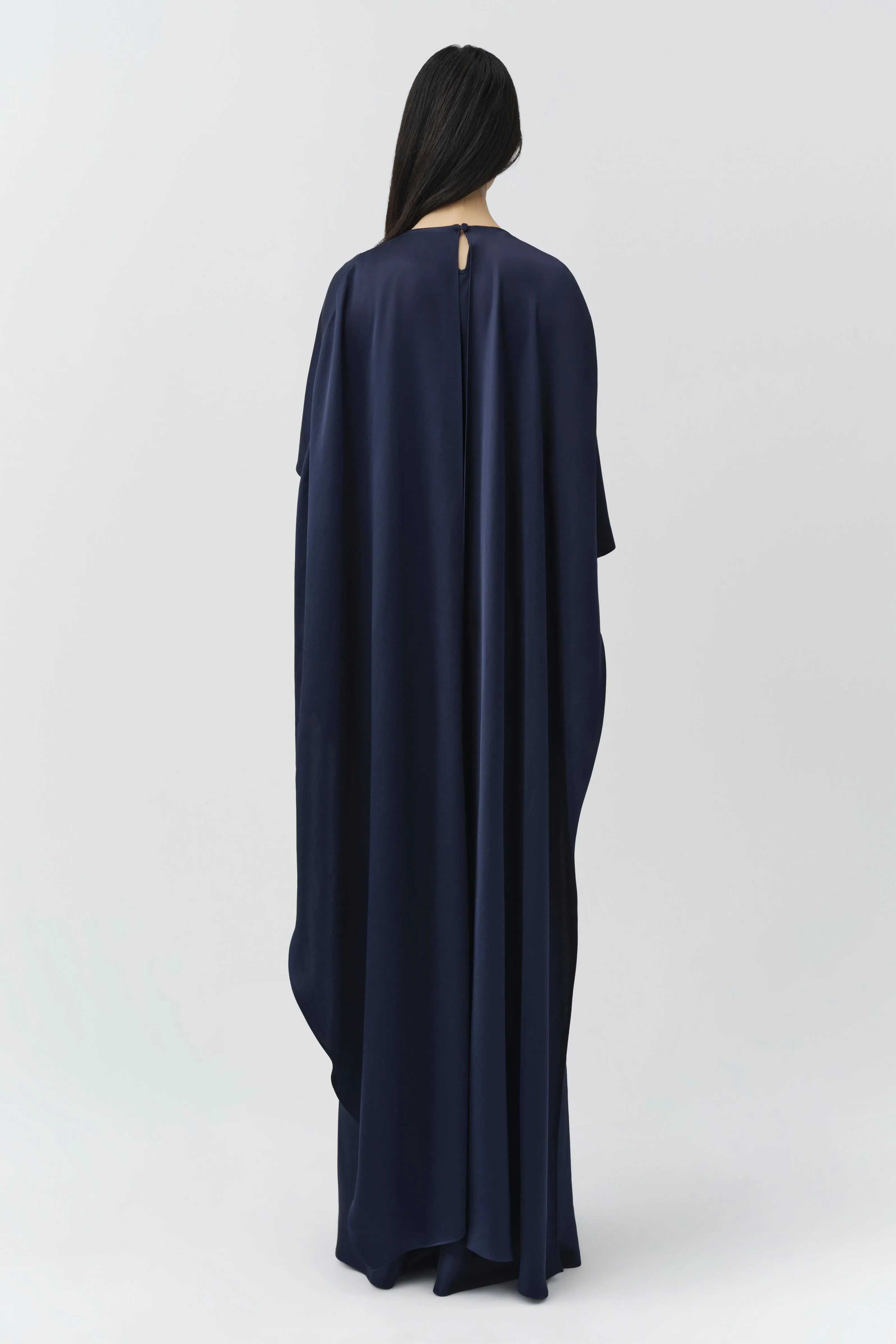 Izel Satin Cape Gown sold by Simkhai product image thumbnail 5