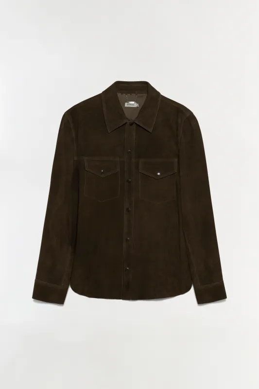 Michael Suede Utility Jacket made by Simkhai