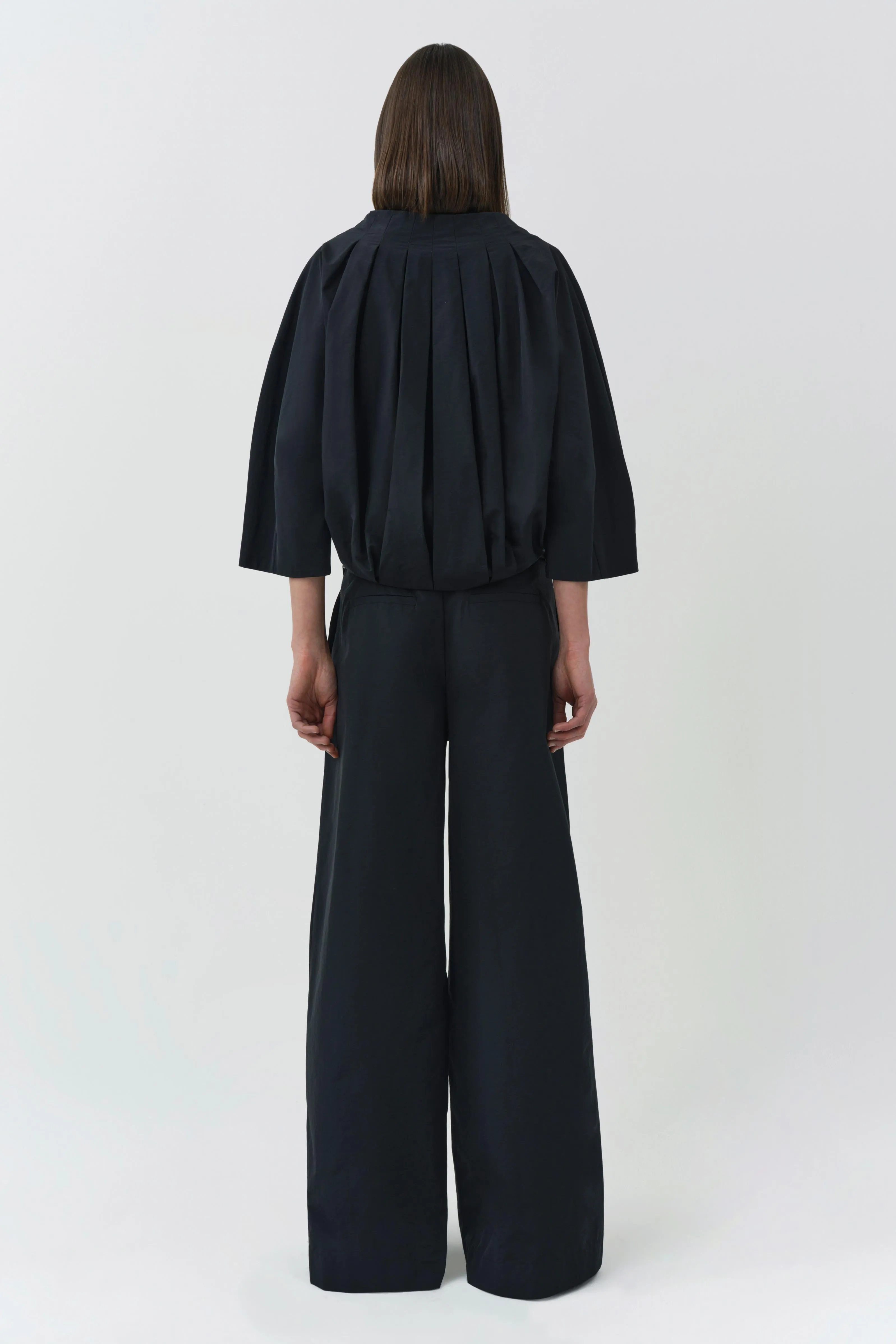 Leroy Pleated Wide Leg Pant sold by Simkhai product image thumbnail 4