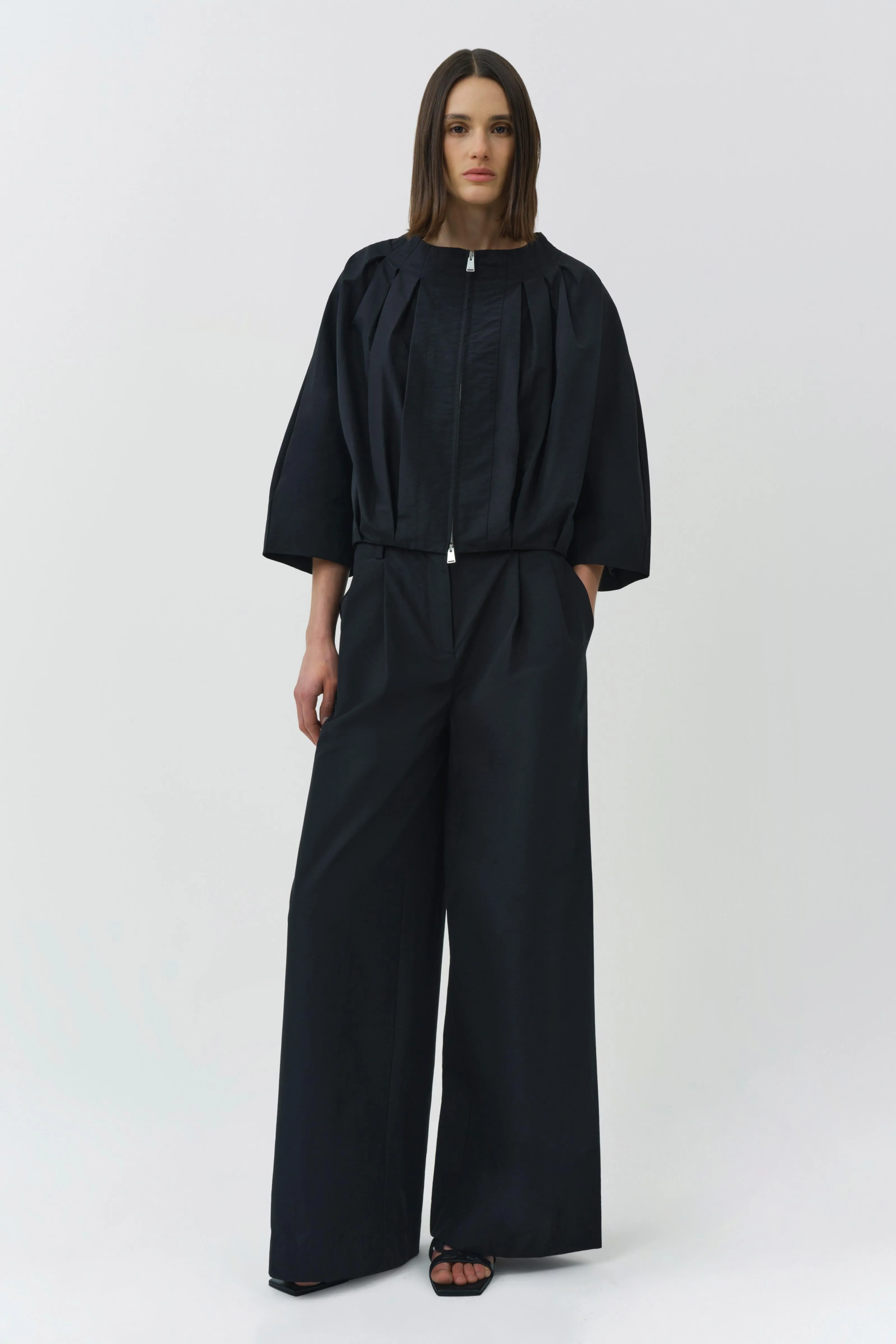 Leroy Pleated Wide Leg Pant sold by Simkhai product image thumbnail 2