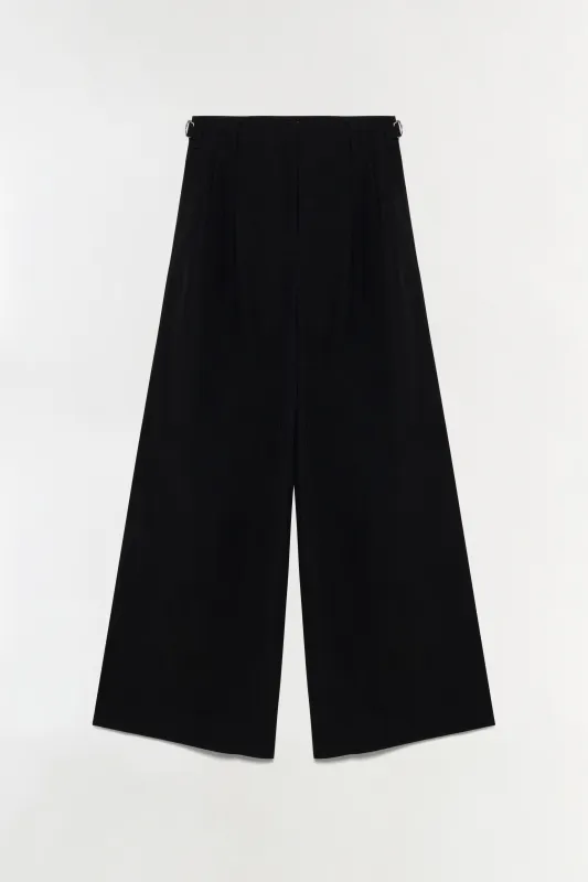 Leroy Pleated Wide Leg Pant made by Simkhai