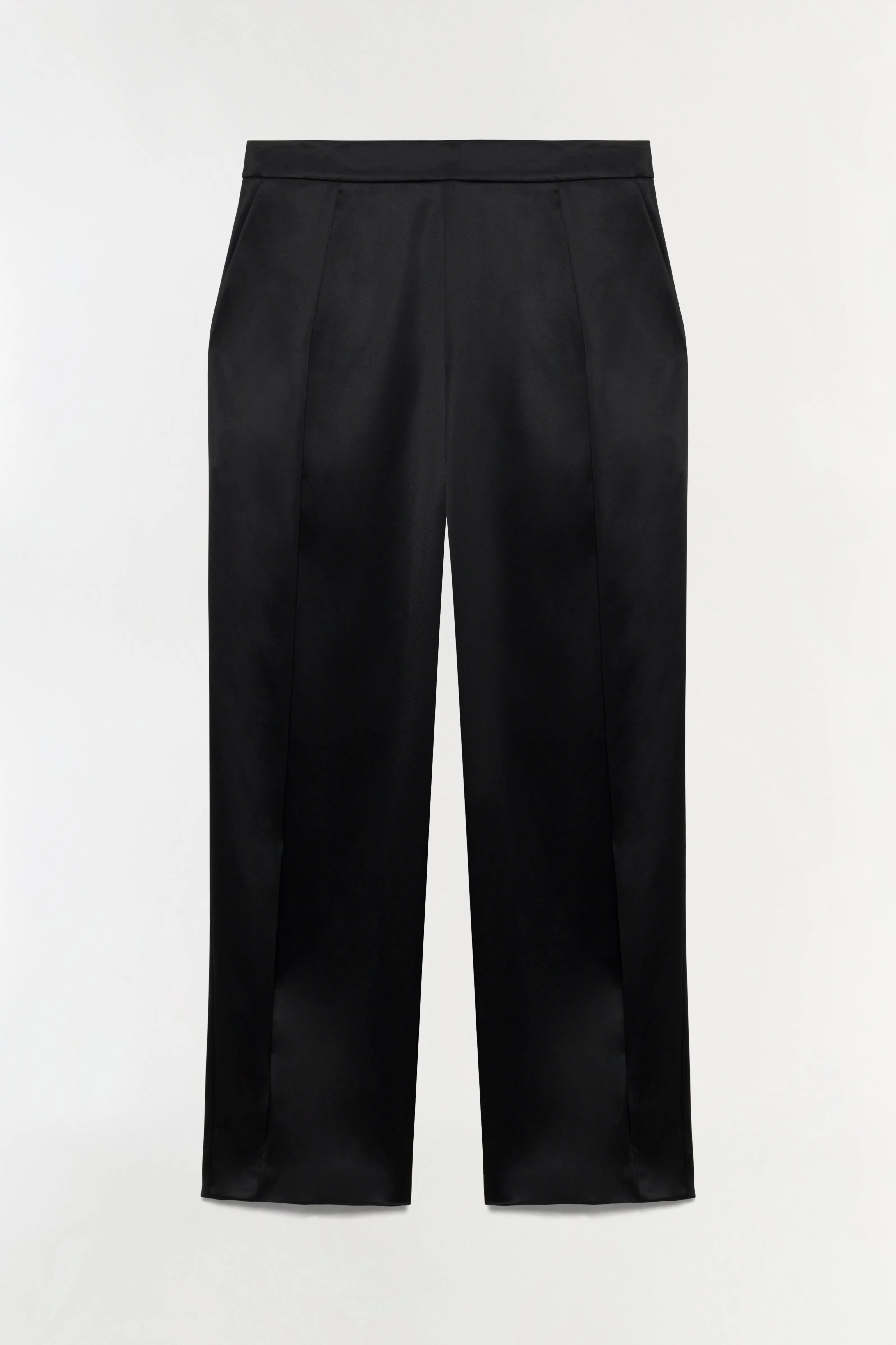 Faye Satin Side Slit Pant sold by Simkhai