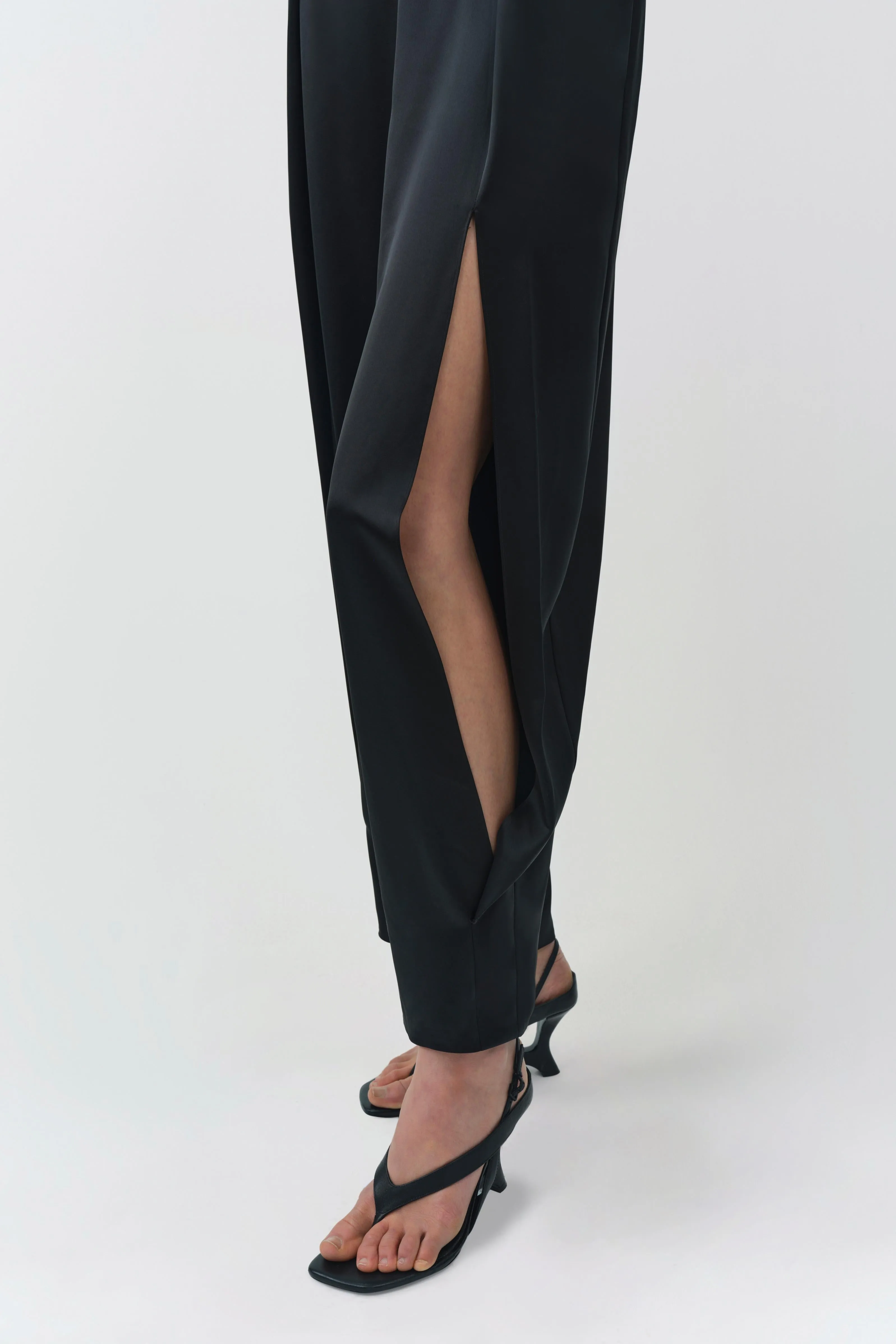 Faye Satin Side Slit Pant sold by Simkhai product image thumbnail 4