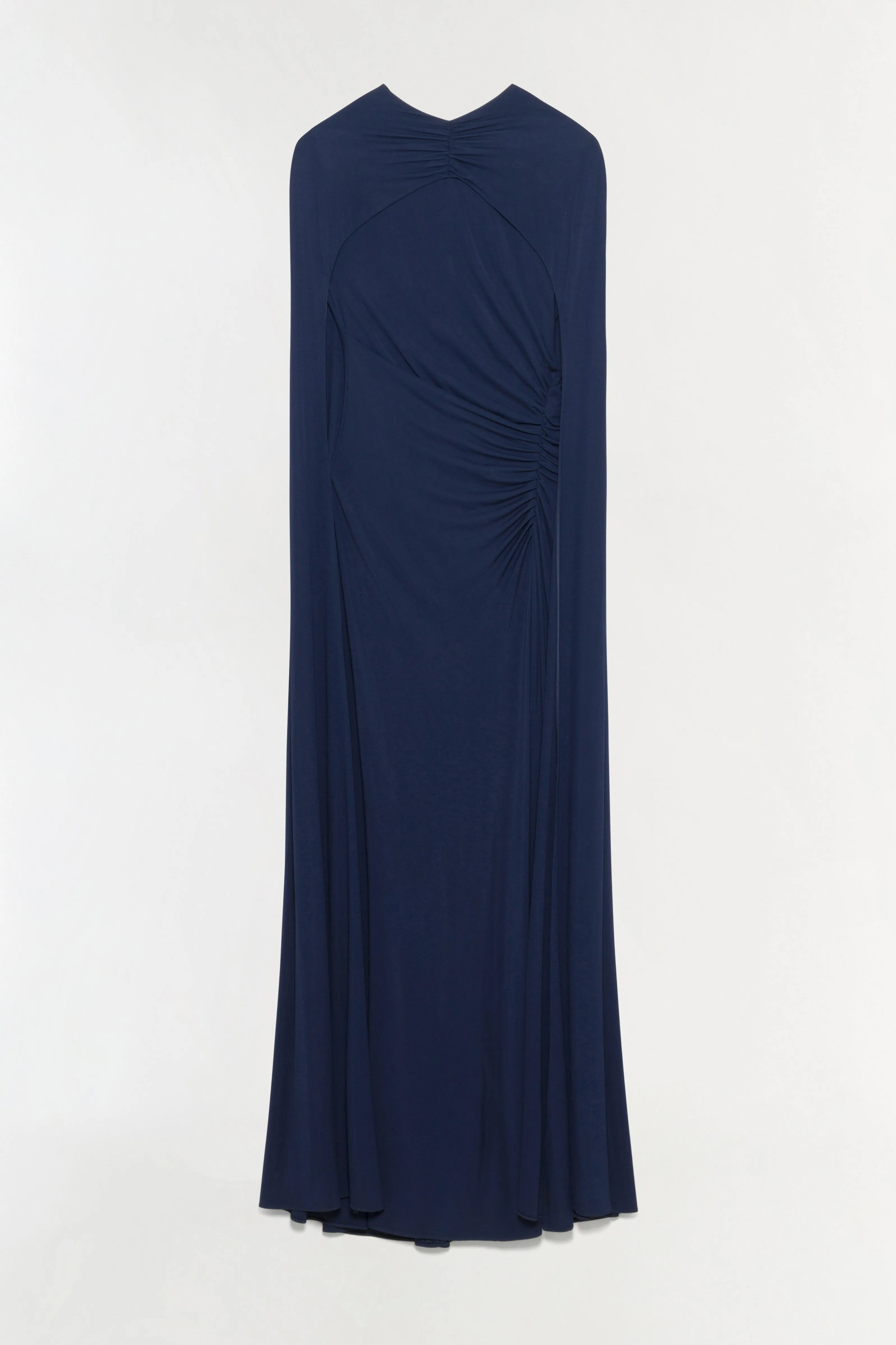 Demi Draped Jersey Cape Gown sold by Simkhai