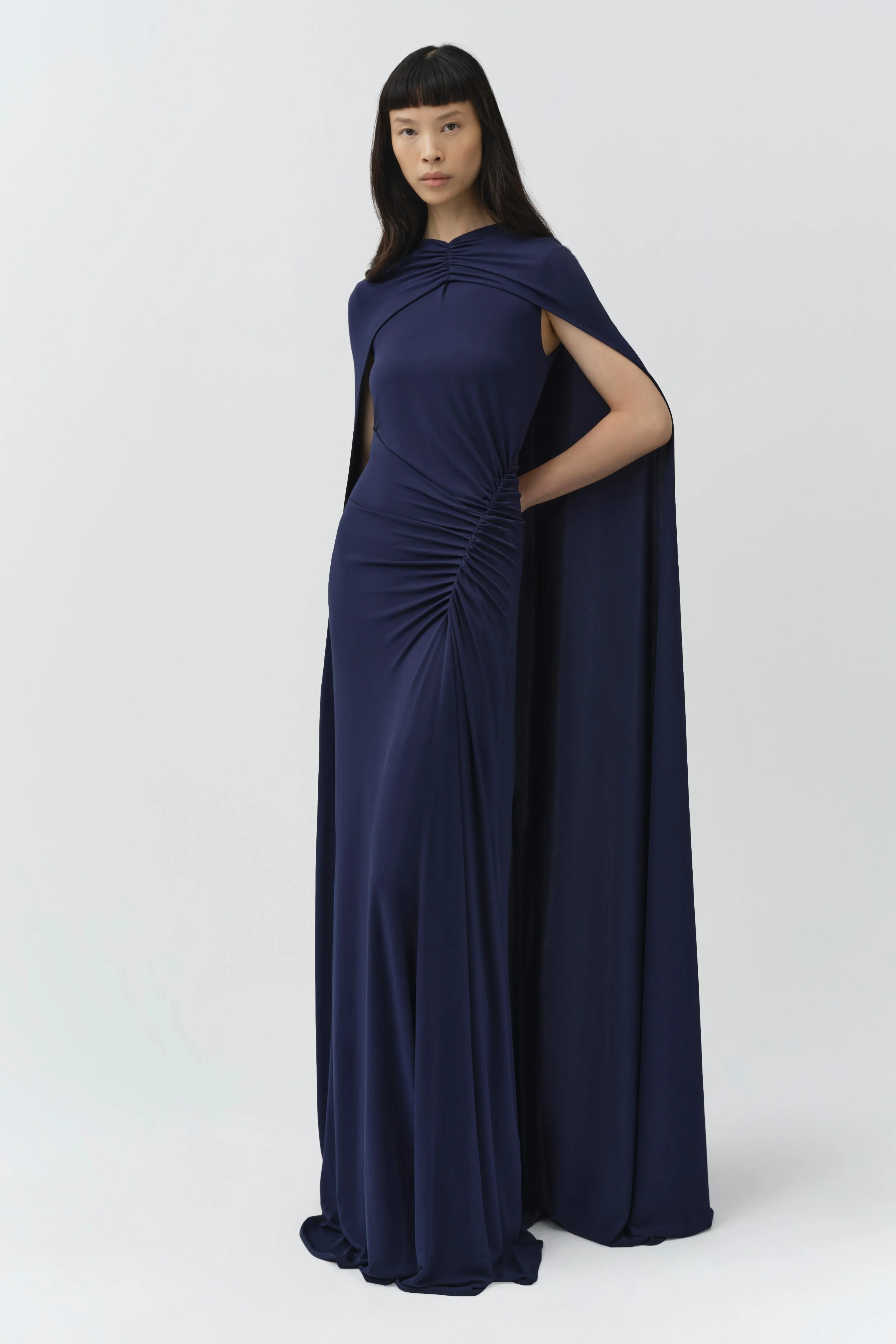 Demi Draped Jersey Cape Gown sold by Simkhai product image thumbnail 4