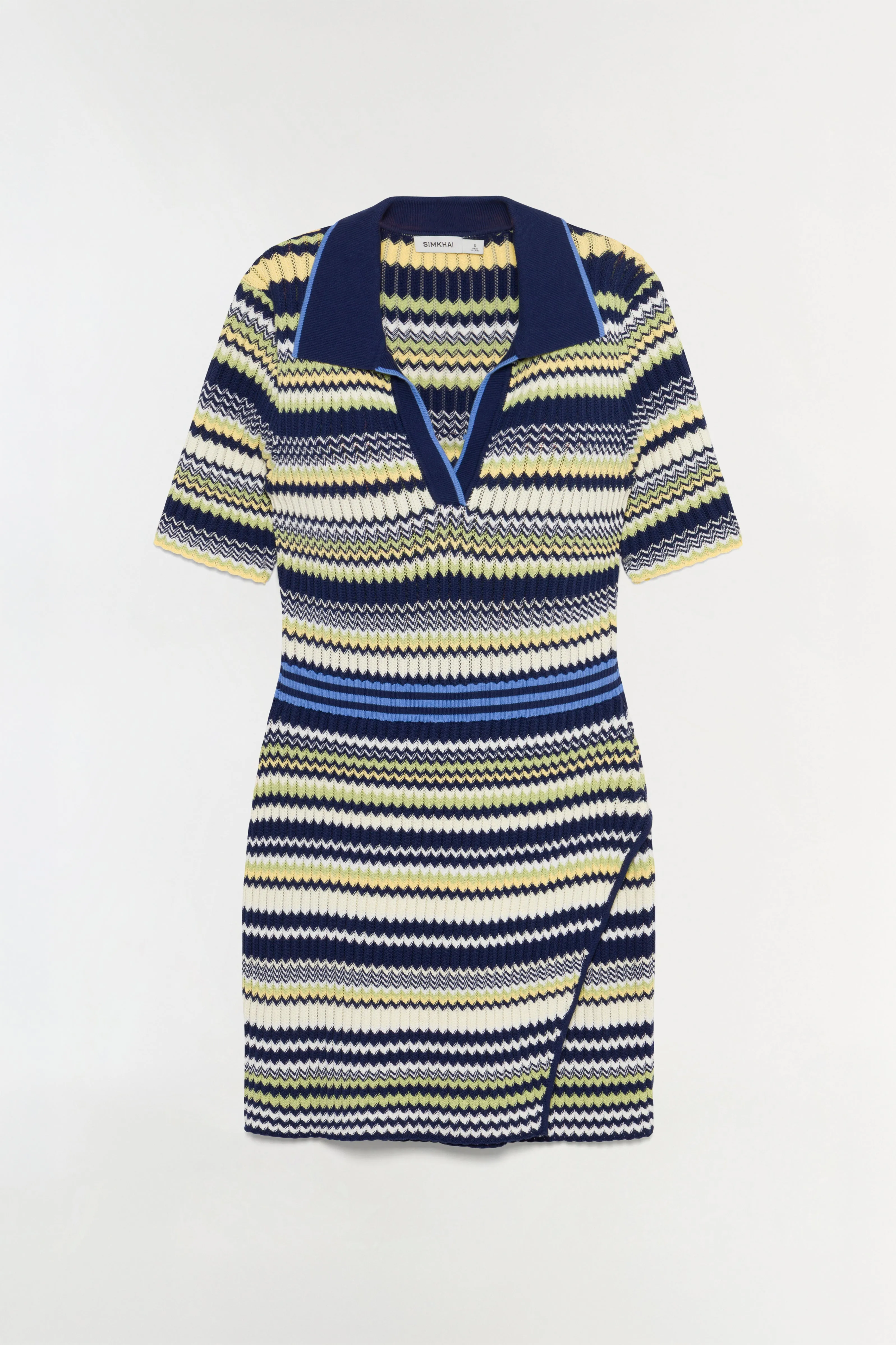 Lira Knit Polo Mini Dress sold by Simkhai