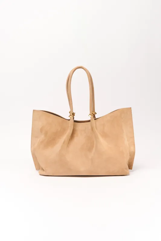 Devon Suede Tote made by Simkhai