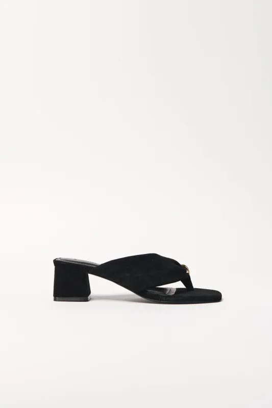 Stella Suede Block Heel made by Simkhai