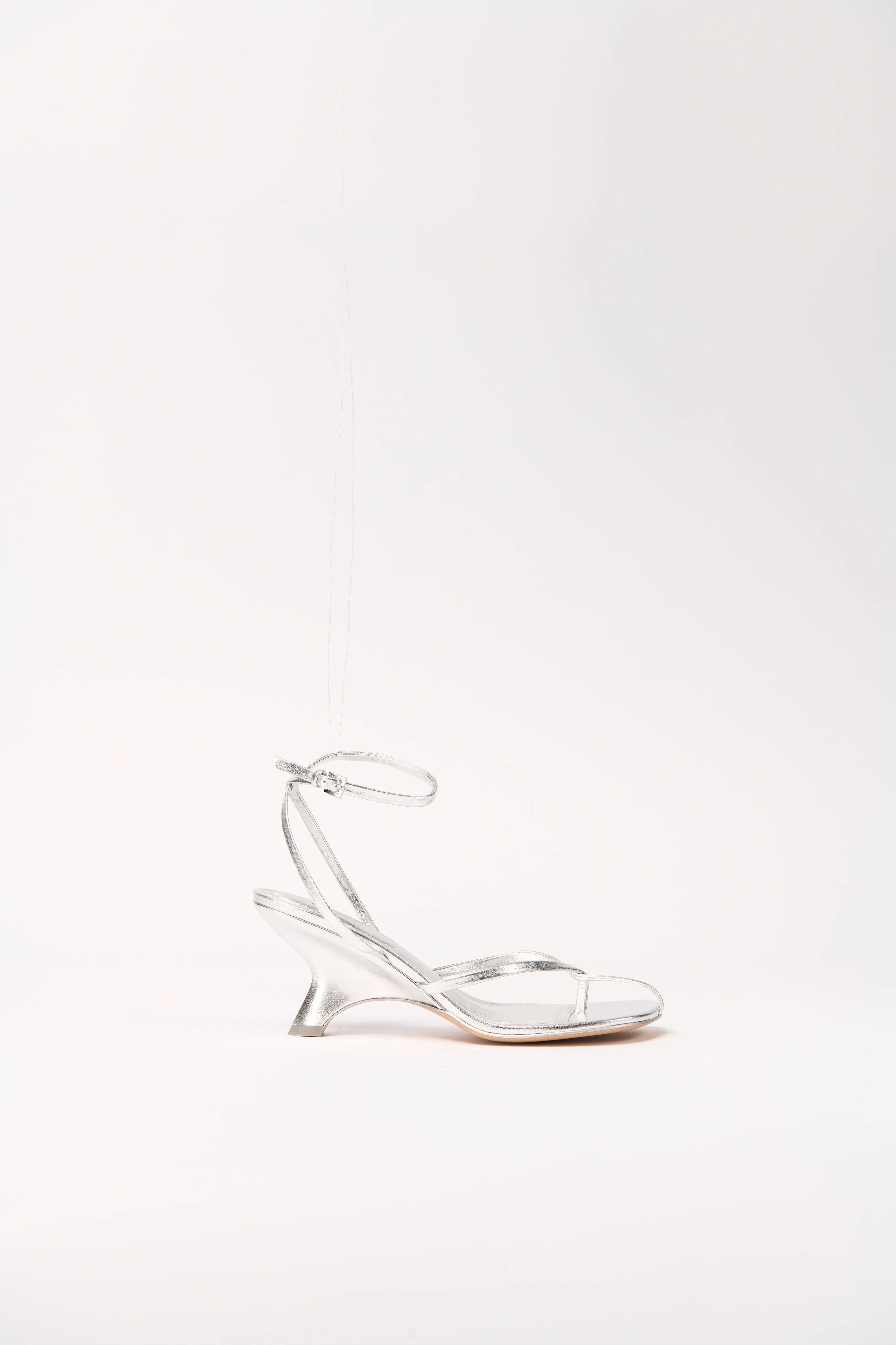 Kelsey Leather Strappy Wedge sold by Simkhai