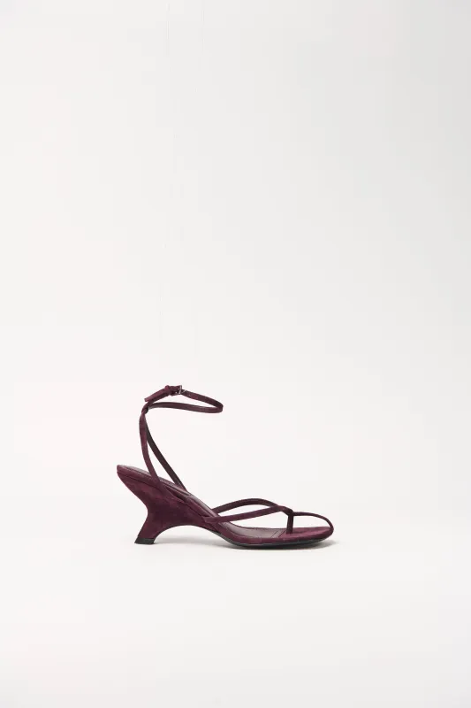 Kelsey Suede Strappy Wedge made by Simkhai