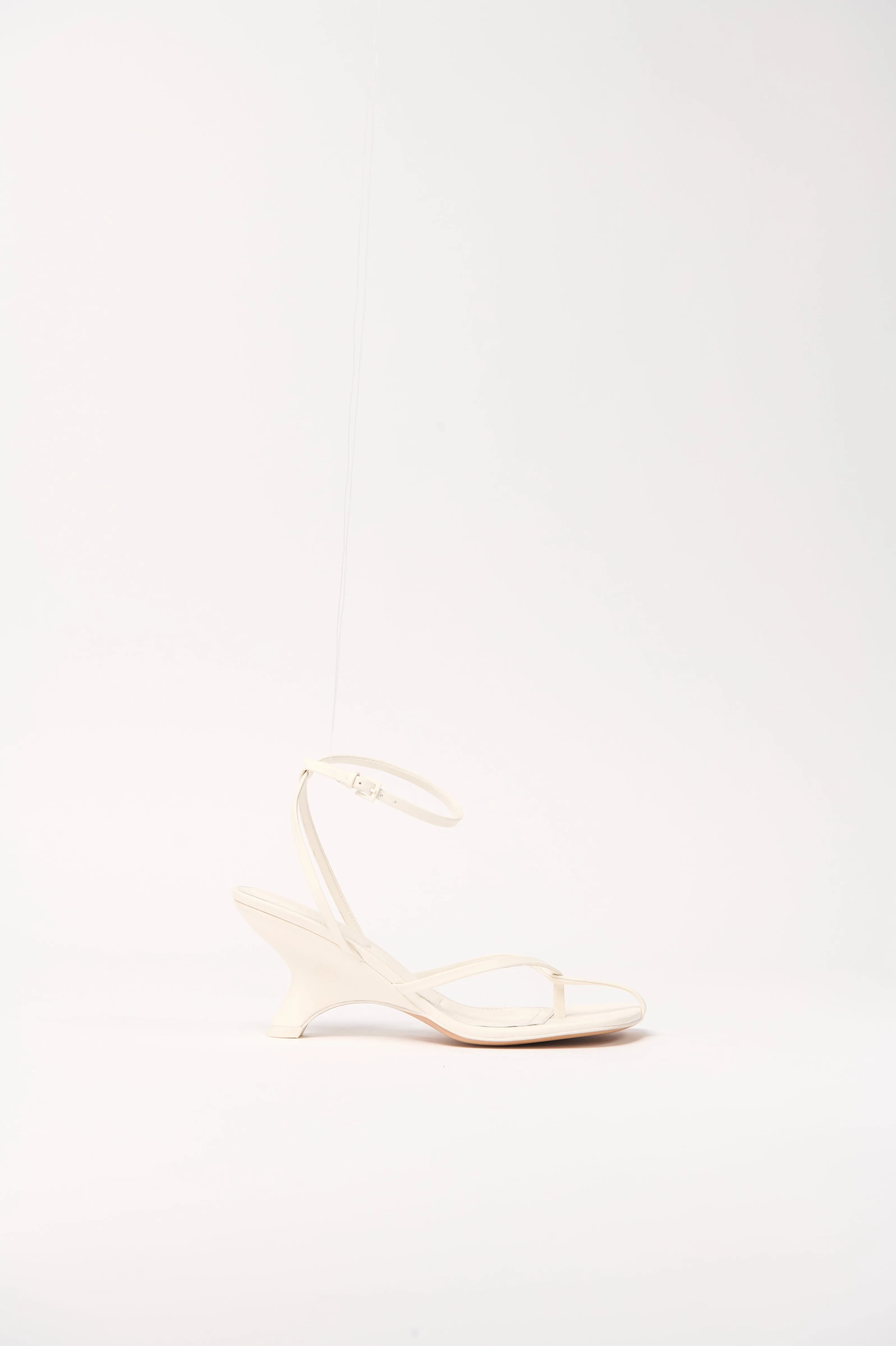 Kelsey Leather Strappy Wedge sold by Simkhai