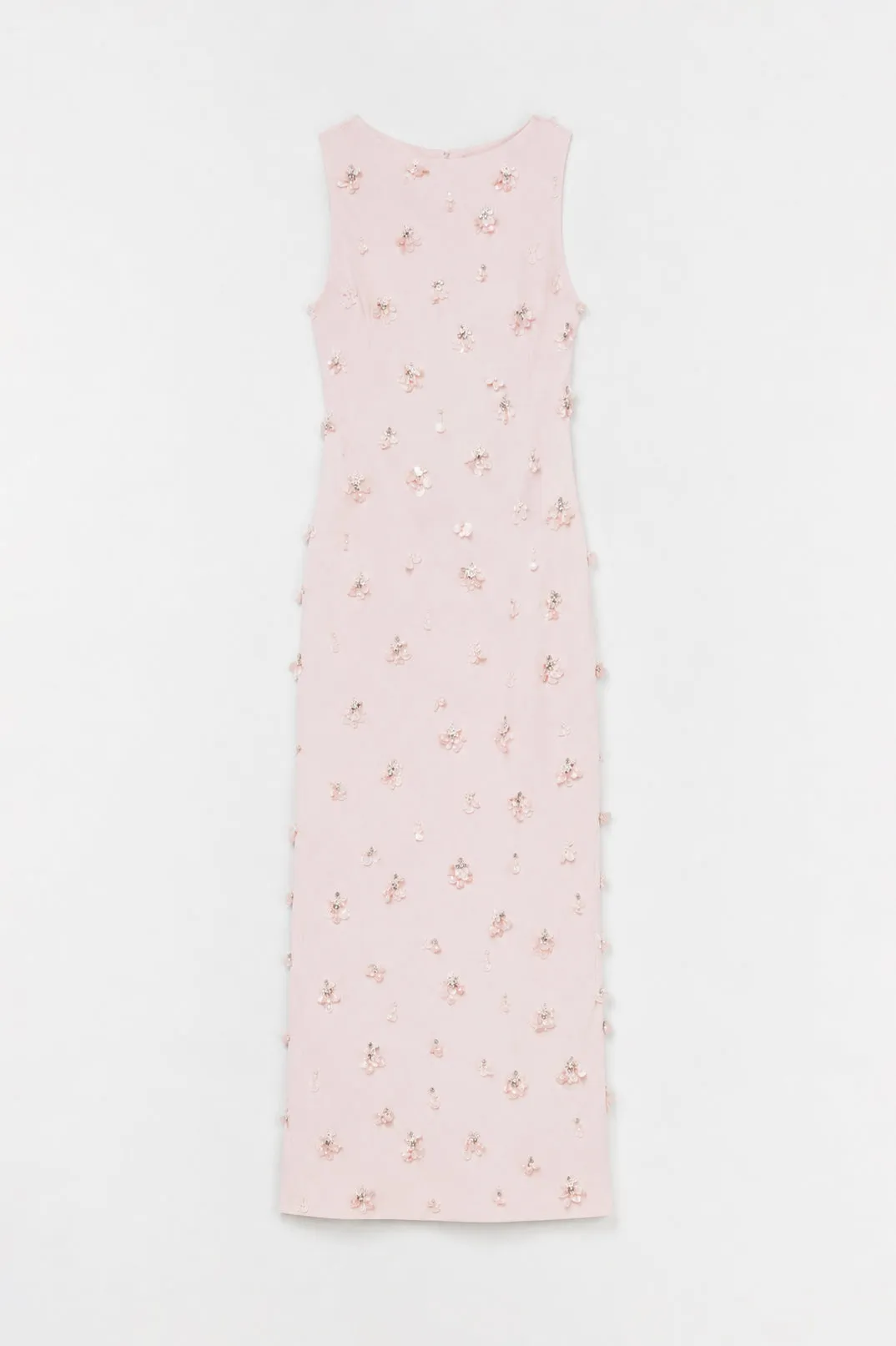 Claudia Embellished Crepe Midi Dress sold by Simkhai