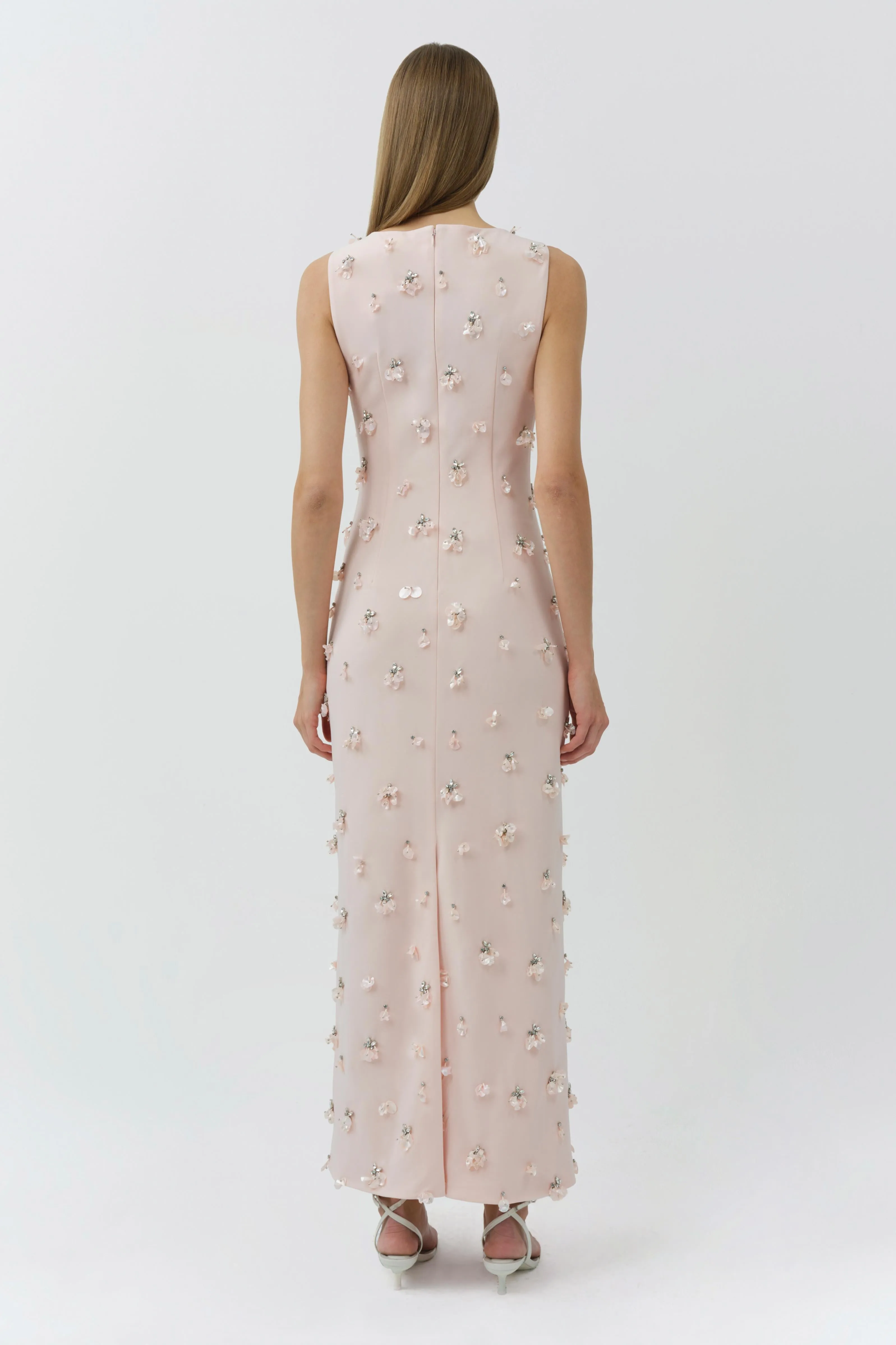 Claudia Embellished Crepe Midi Dress sold by Simkhai product image thumbnail 5