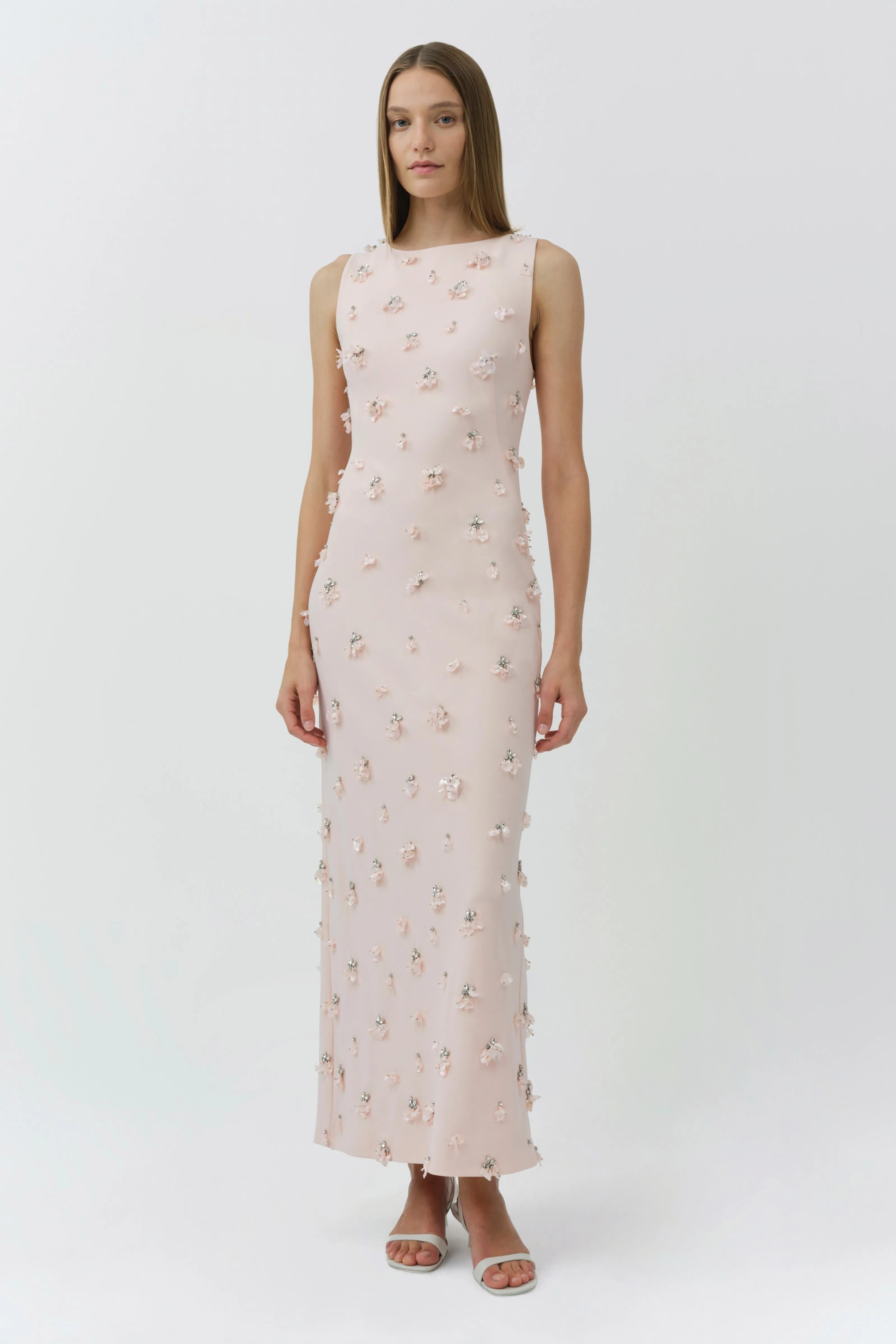 Claudia Embellished Crepe Midi Dress sold by Simkhai product image thumbnail 2