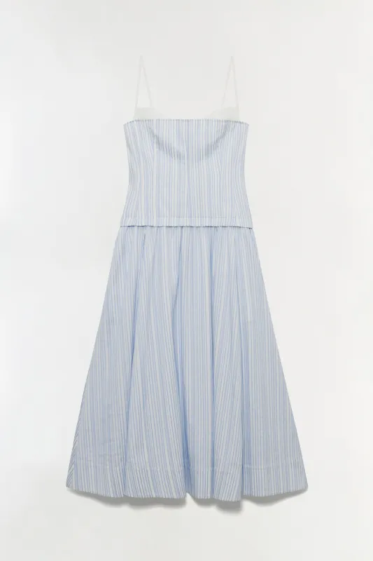 Quinlin Bustier Midi Dress made by Simkhai