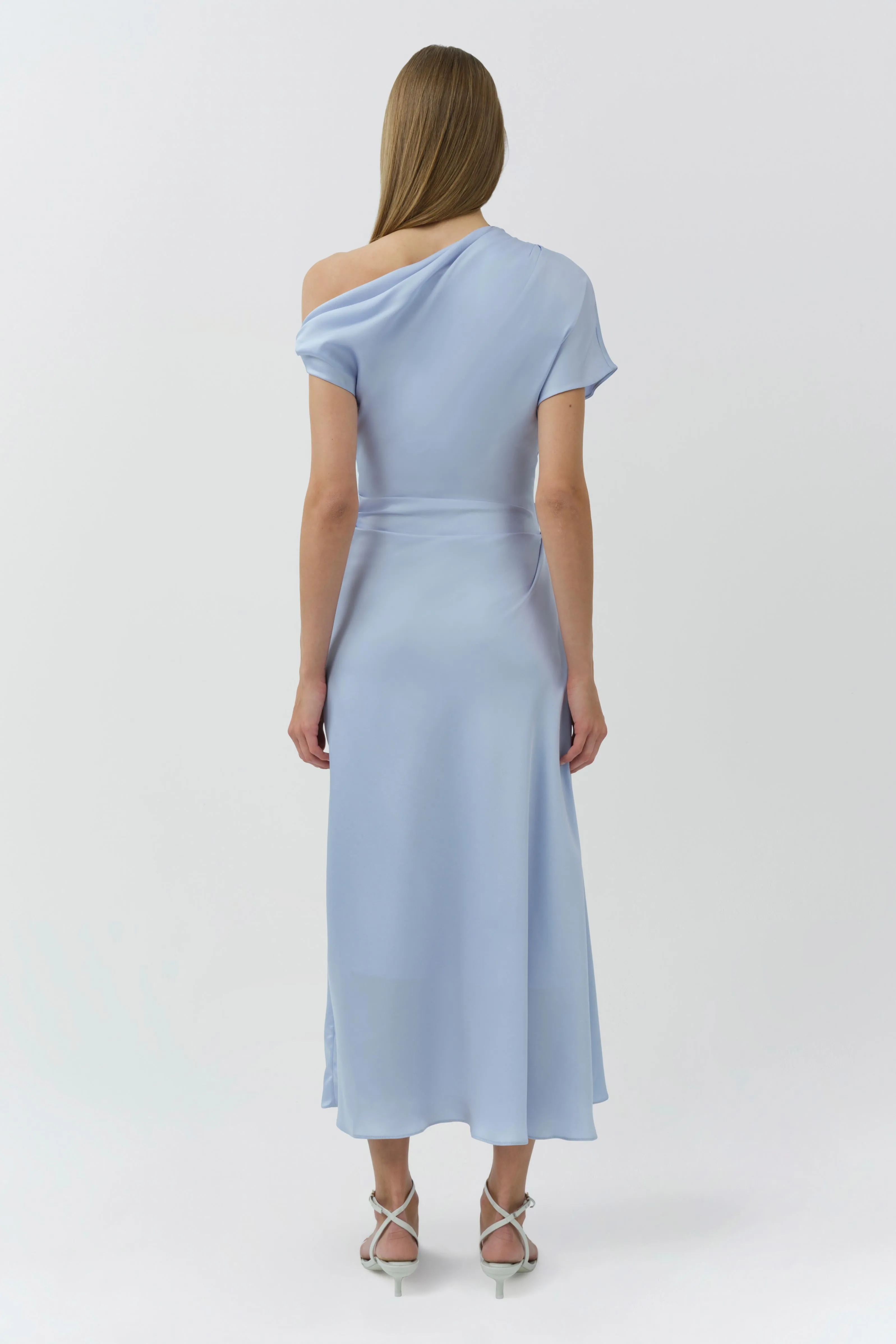Joanna Off Shoulder Satin Midi Dress sold by Simkhai product image thumbnail 5