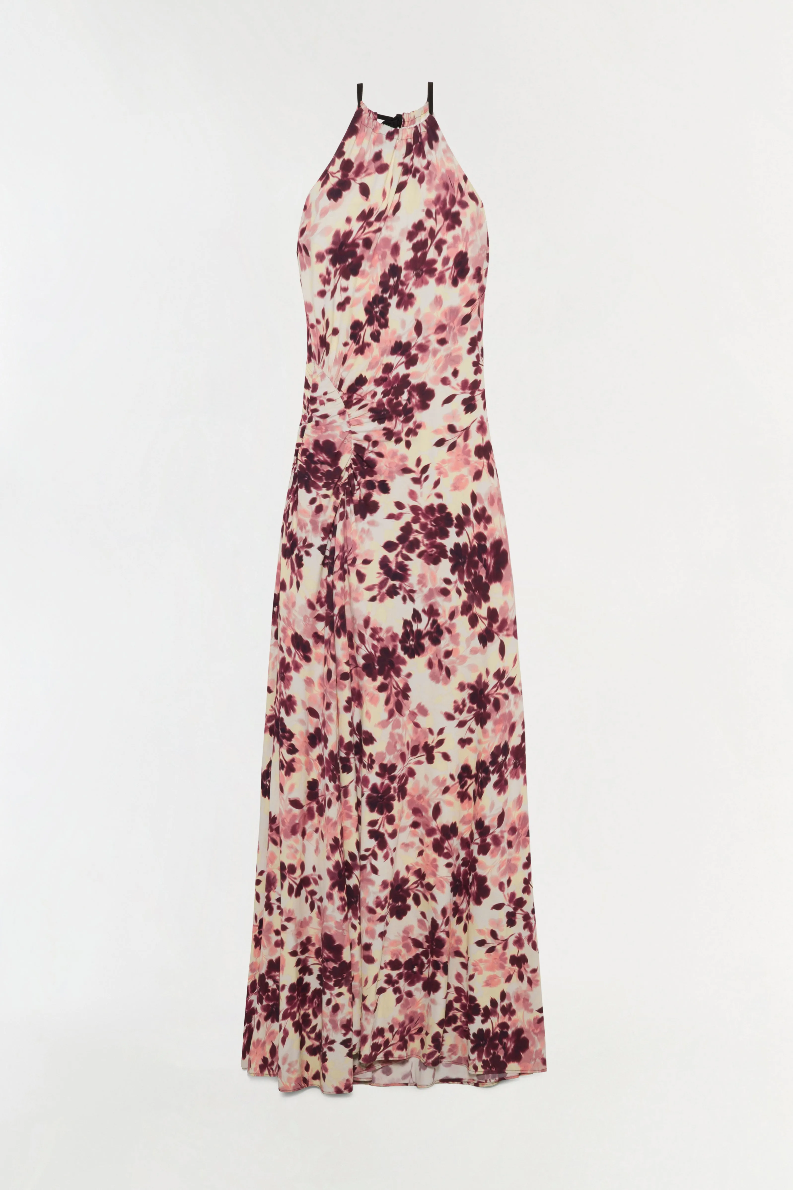 Cerin Draped Jersey Halter Maxi Dress sold by Simkhai