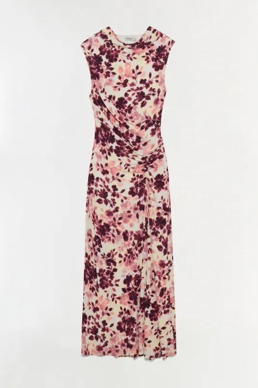 Acacia Draped Jersey Midi Dress made by Simkhai