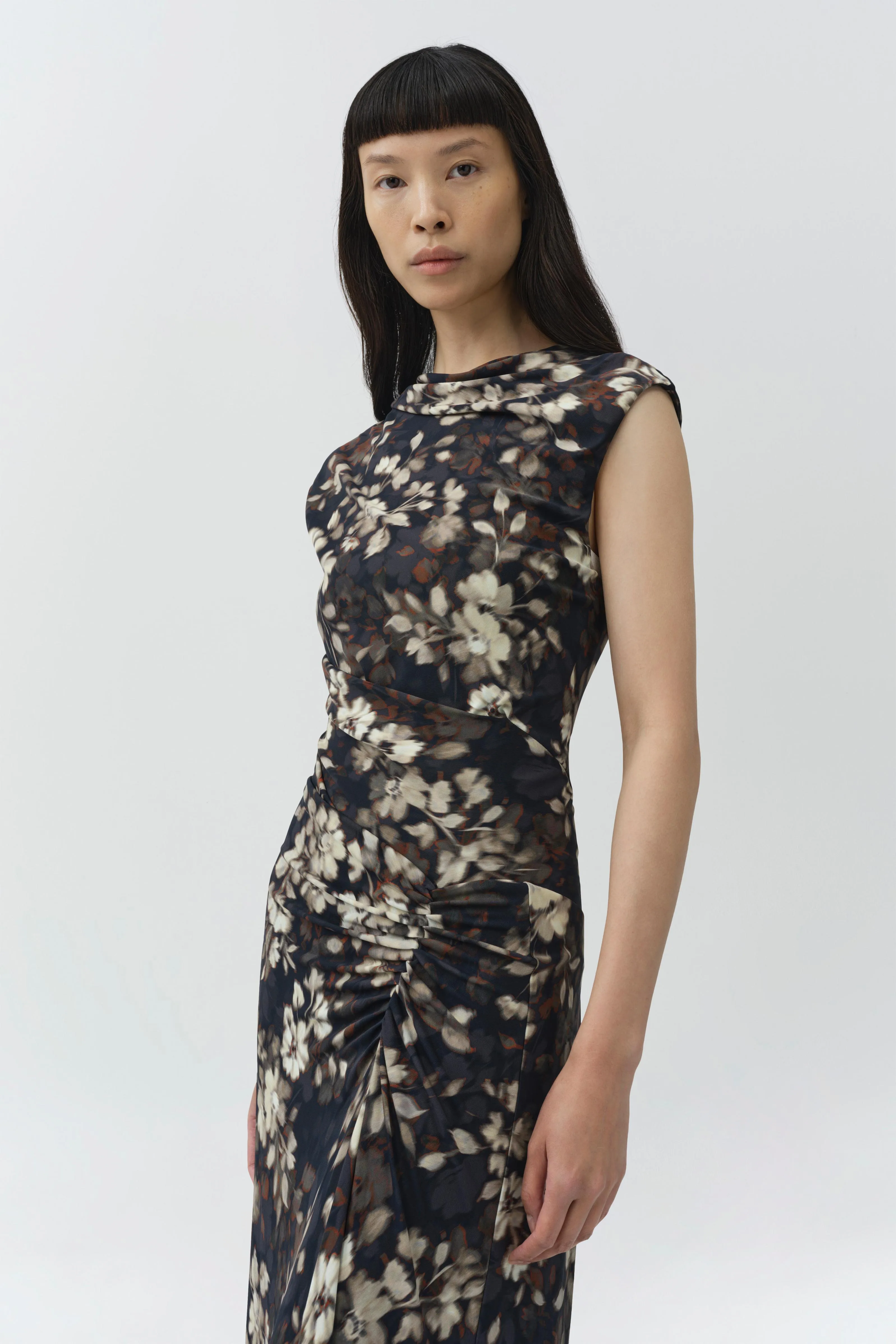 Acacia Draped Jersey Midi Dress sold by Simkhai product image thumbnail 3