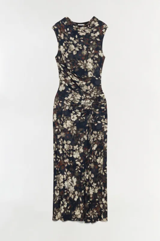 Acacia Draped Jersey Midi Dress made by Simkhai