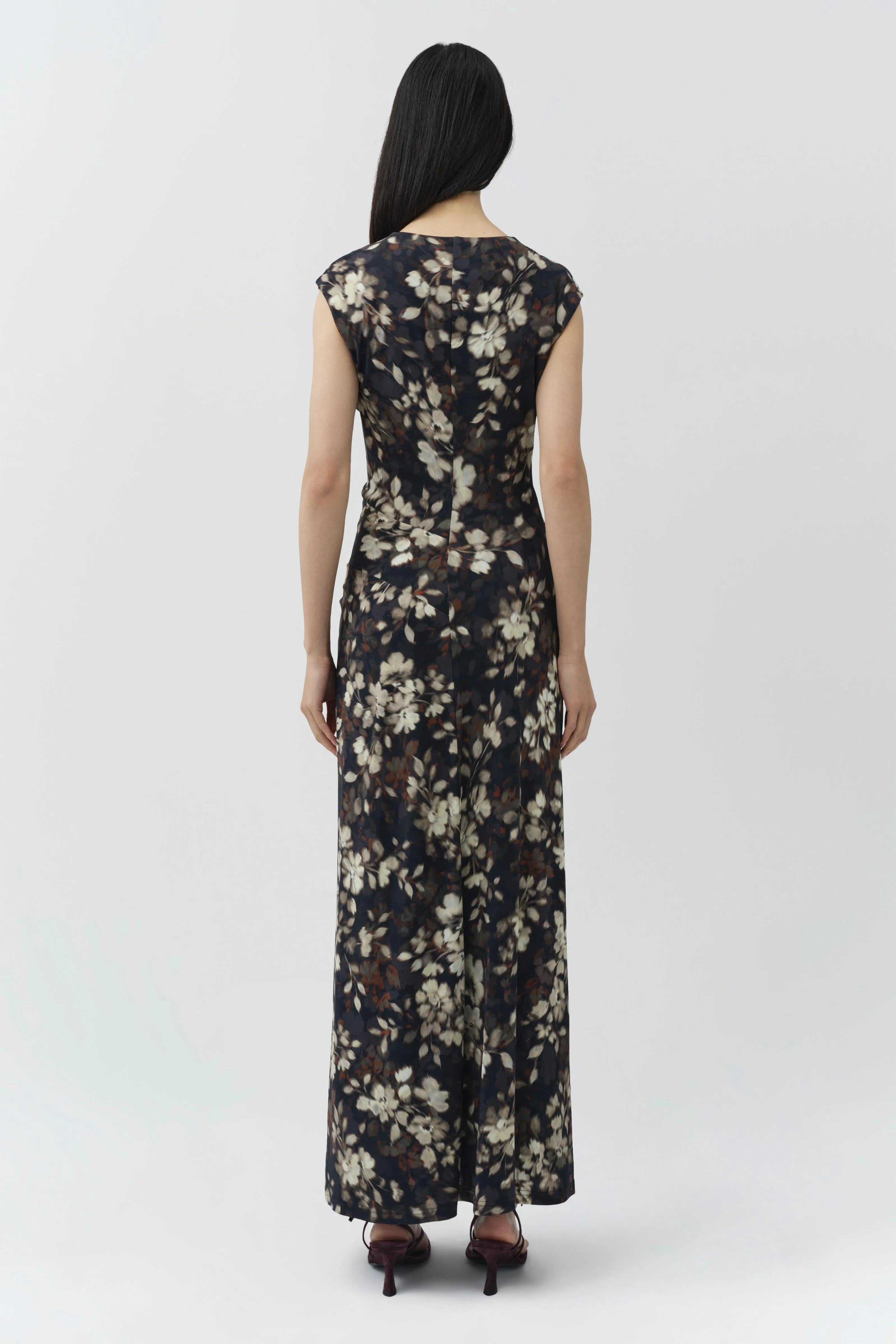 Acacia Draped Jersey Midi Dress sold by Simkhai product image thumbnail 5
