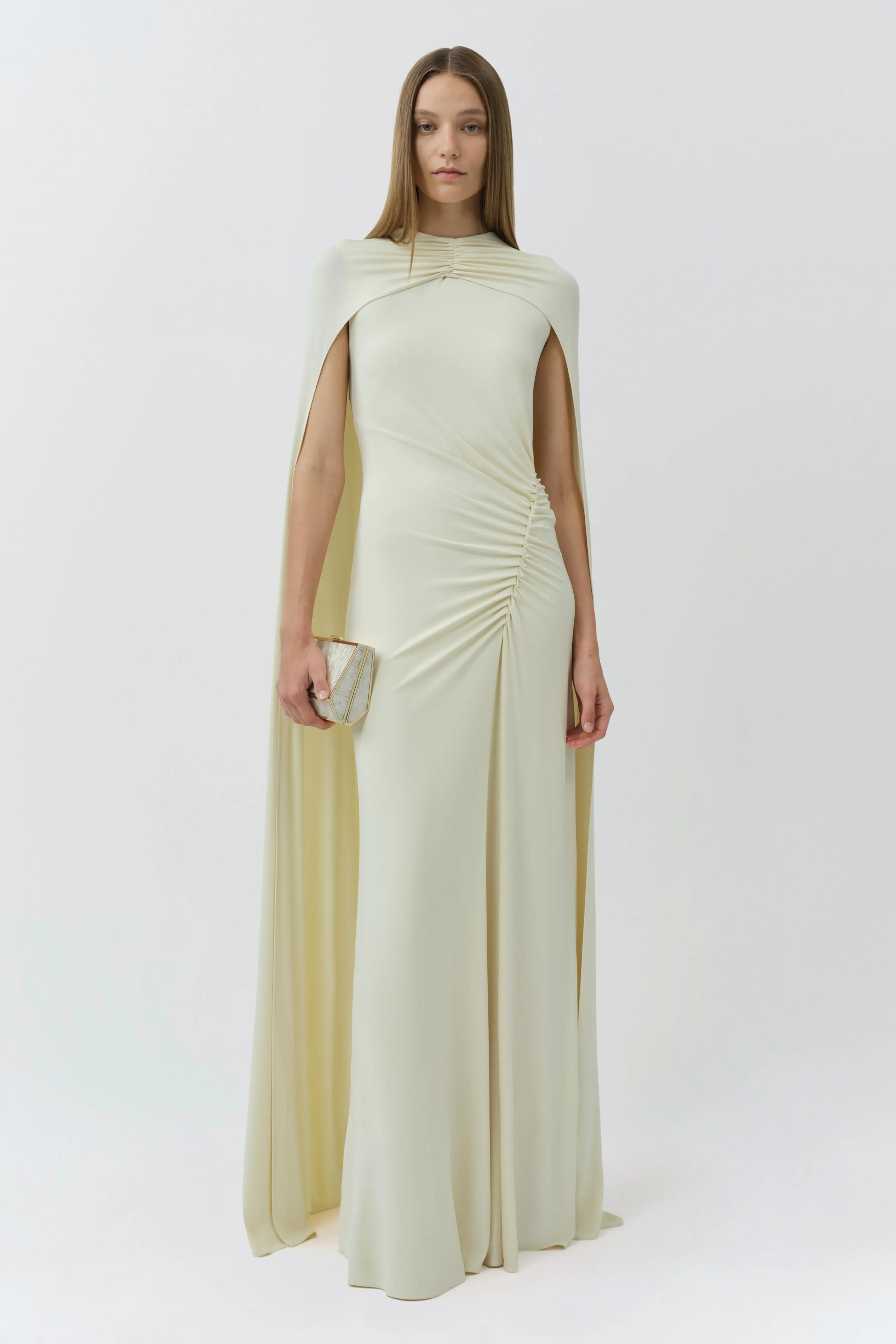 Demi Draped Jersey Cape Gown sold by Simkhai product image thumbnail 2