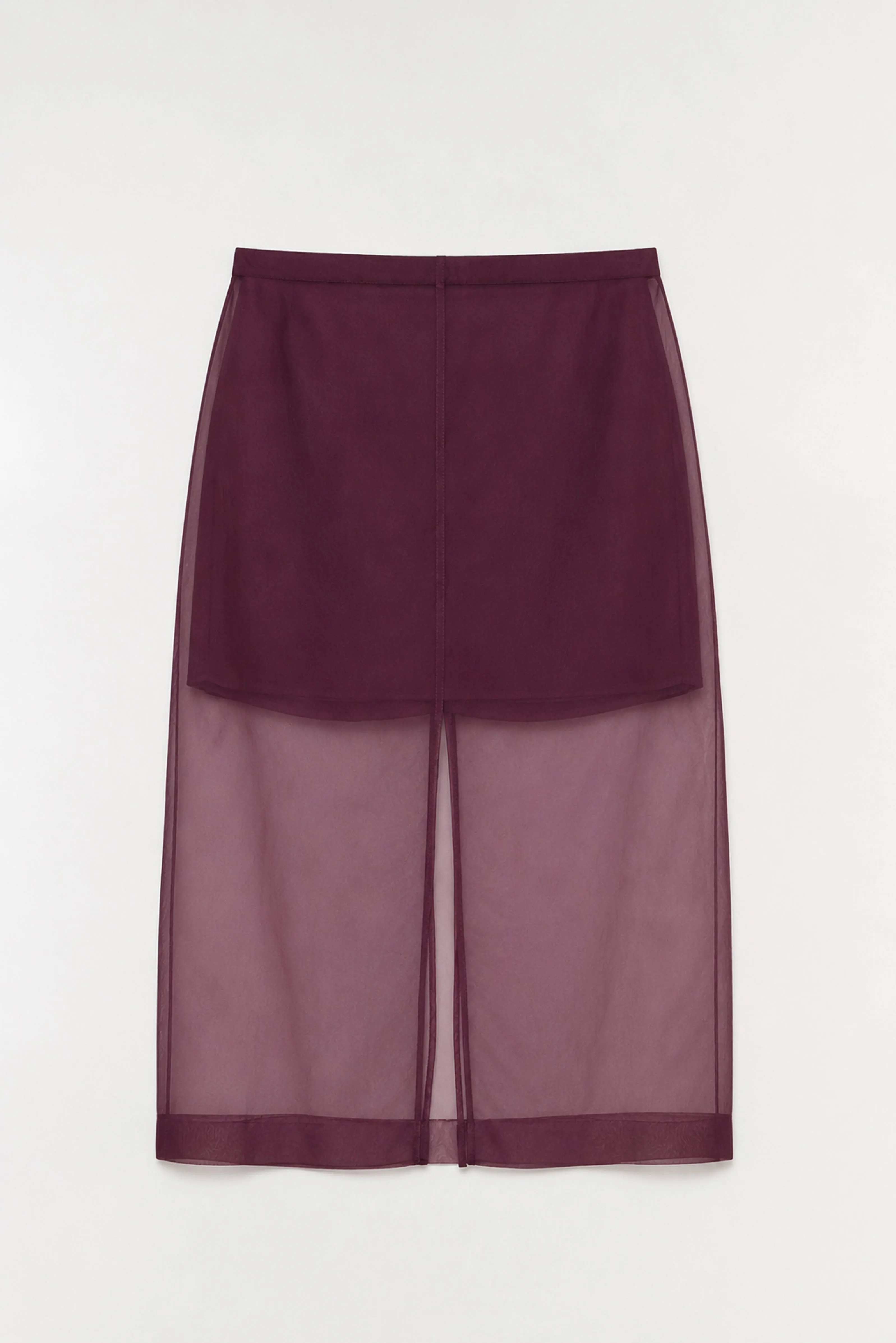 Dana Organza Midi Skirt sold by Simkhai