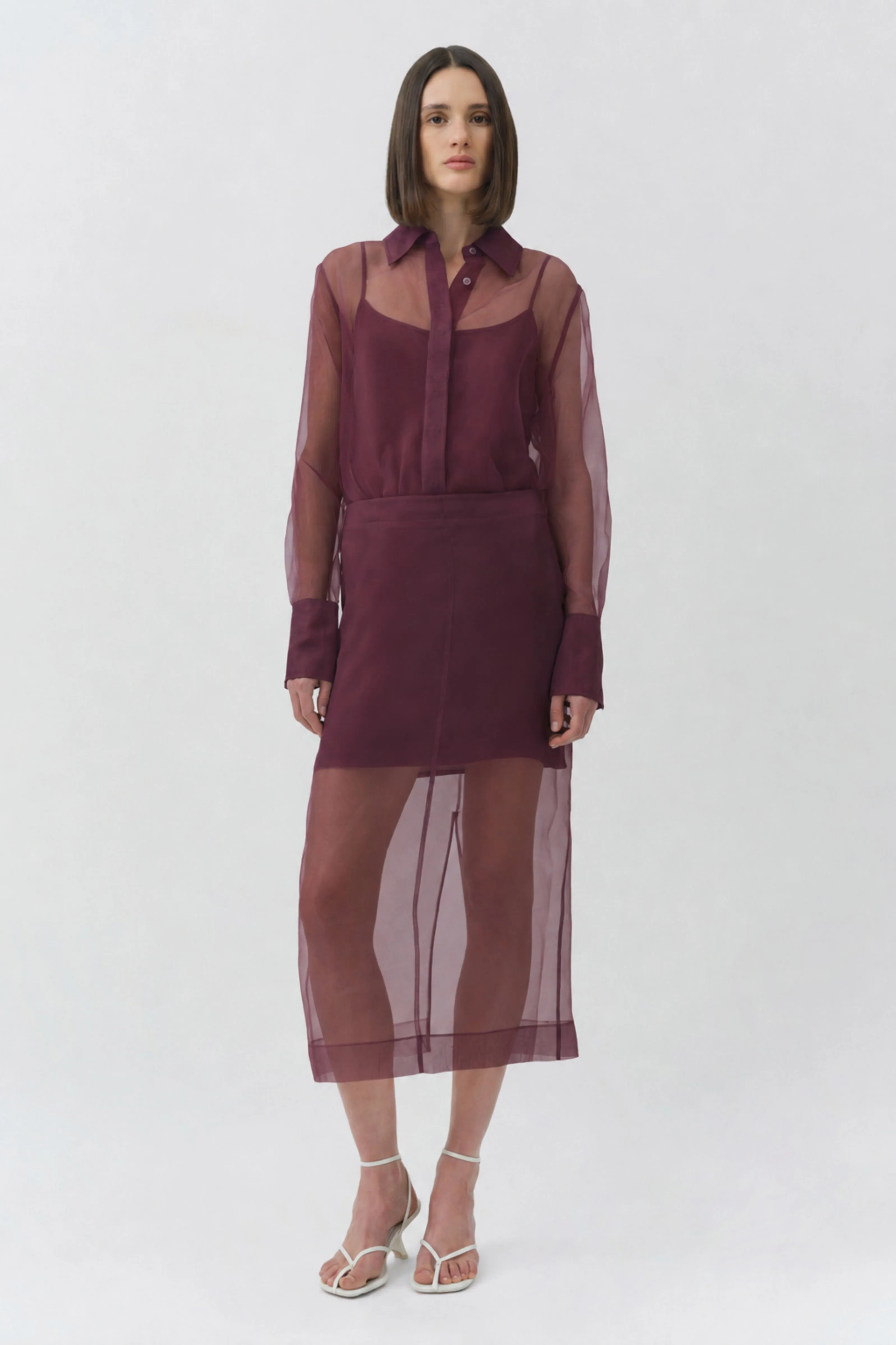 Loen Organza Shirt sold by Simkhai product image thumbnail 2