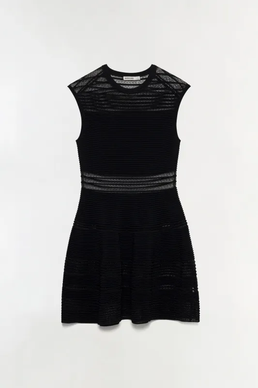 Esri Striped Knit Mini Dress made by Simkhai