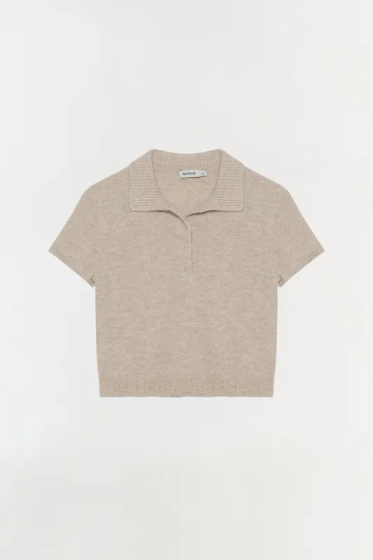 Twila Cashmere Polo made by Simkhai