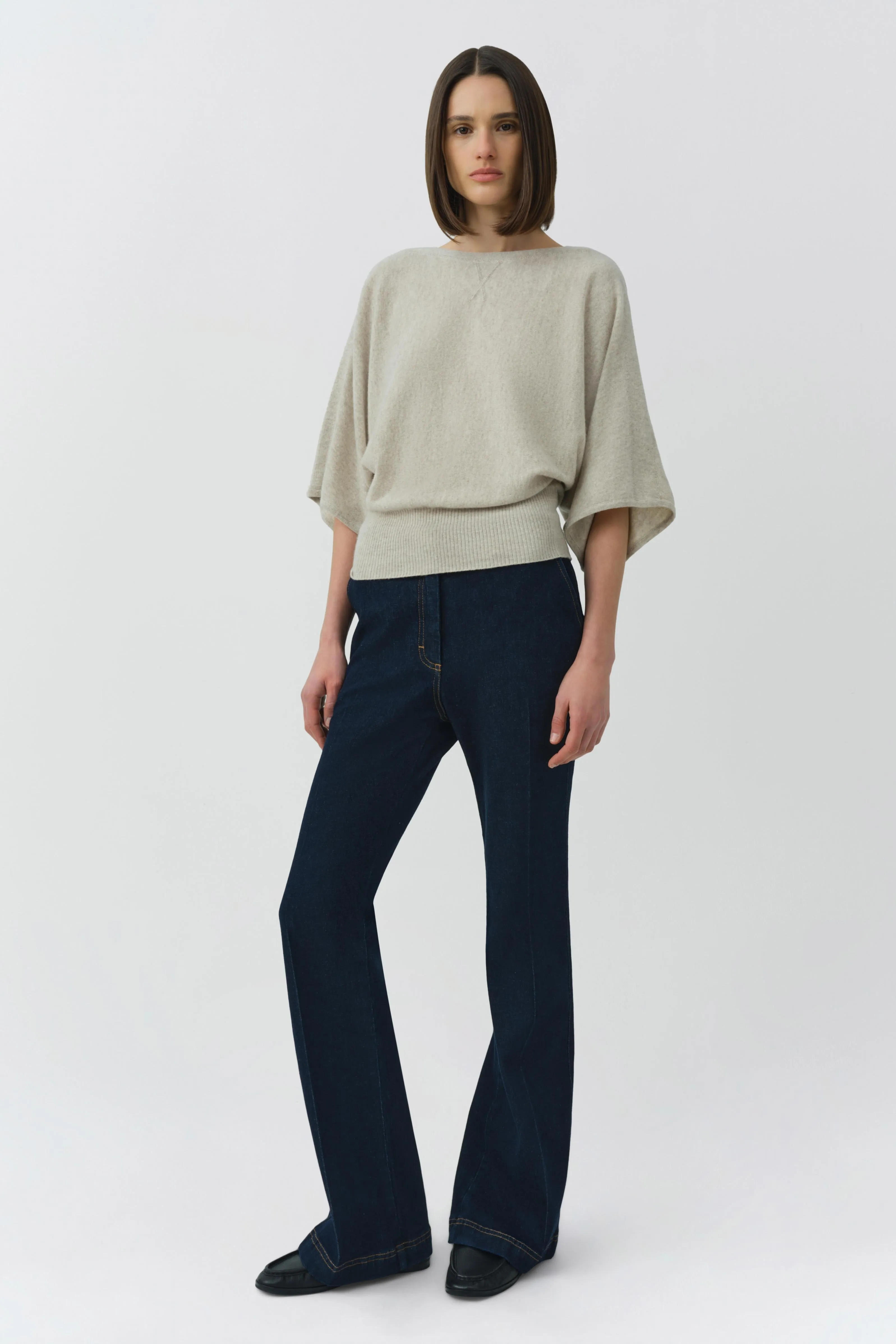 Shai Cashmere Dolman Boxy Tee sold by Simkhai product image thumbnail 2