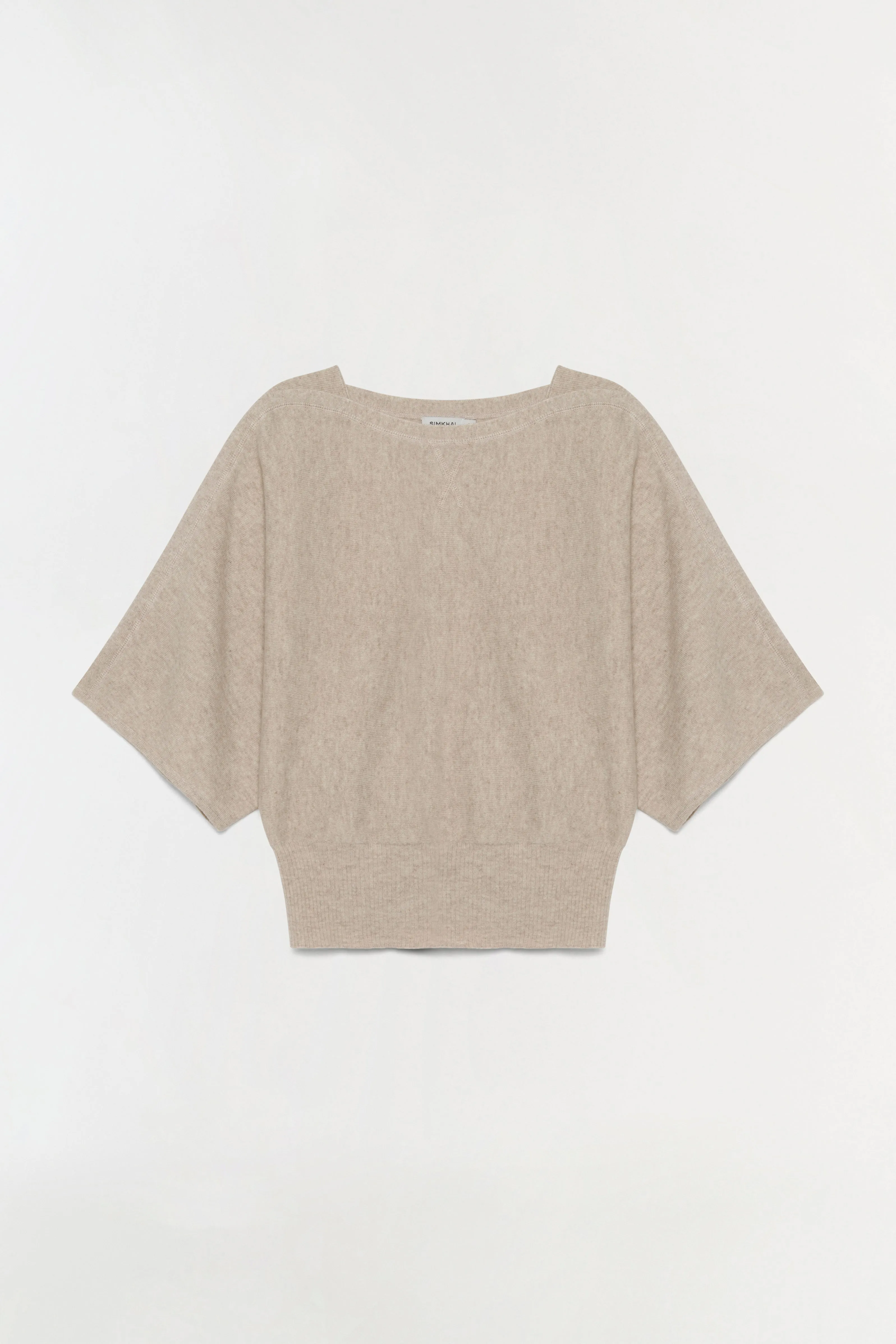 Shai Cashmere Dolman Boxy Tee sold by Simkhai