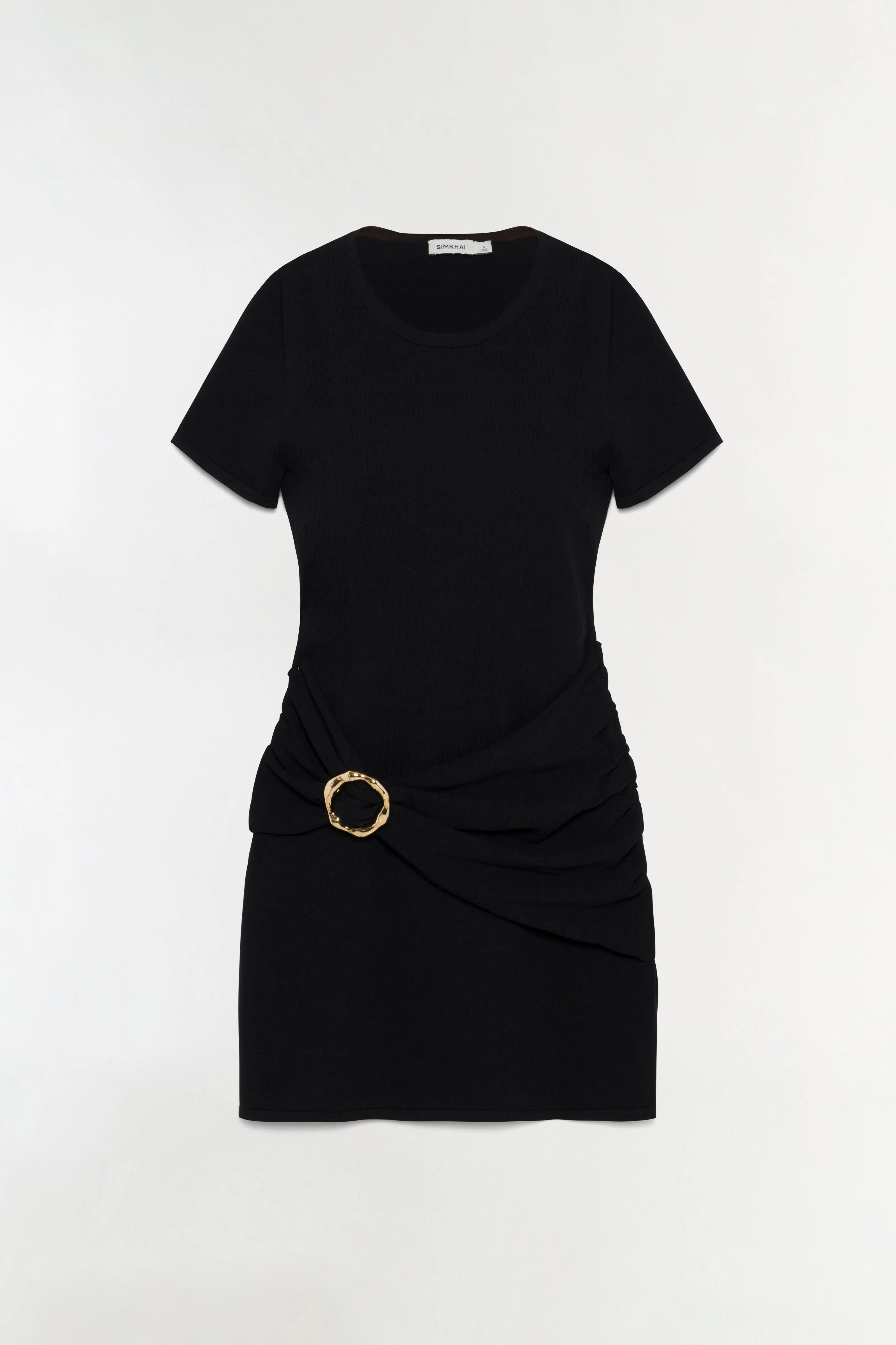 Leni Draped Knit Mini Dress sold by Simkhai