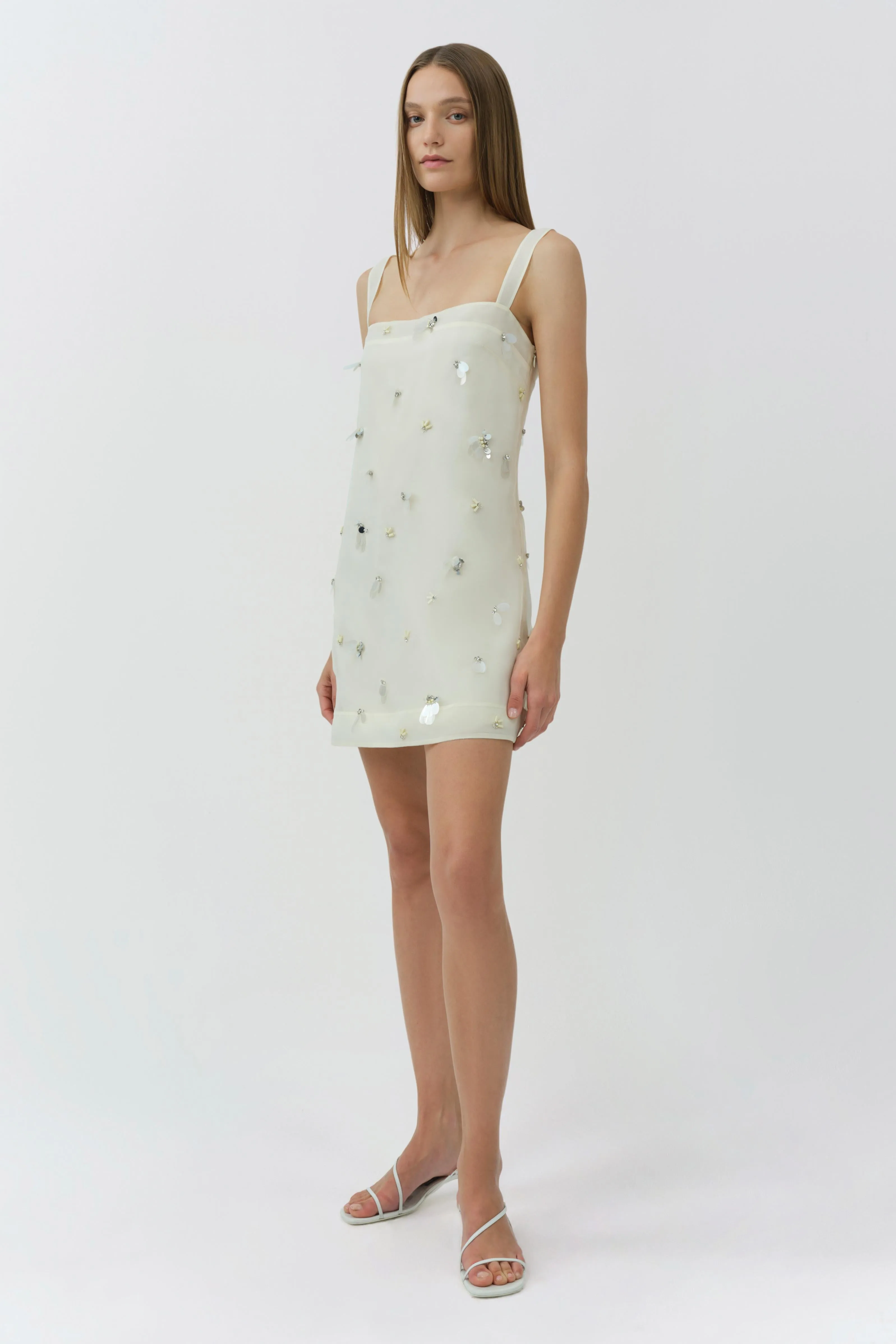 Sumi Embellished Organza Mini Dress sold by Simkhai product image thumbnail 4