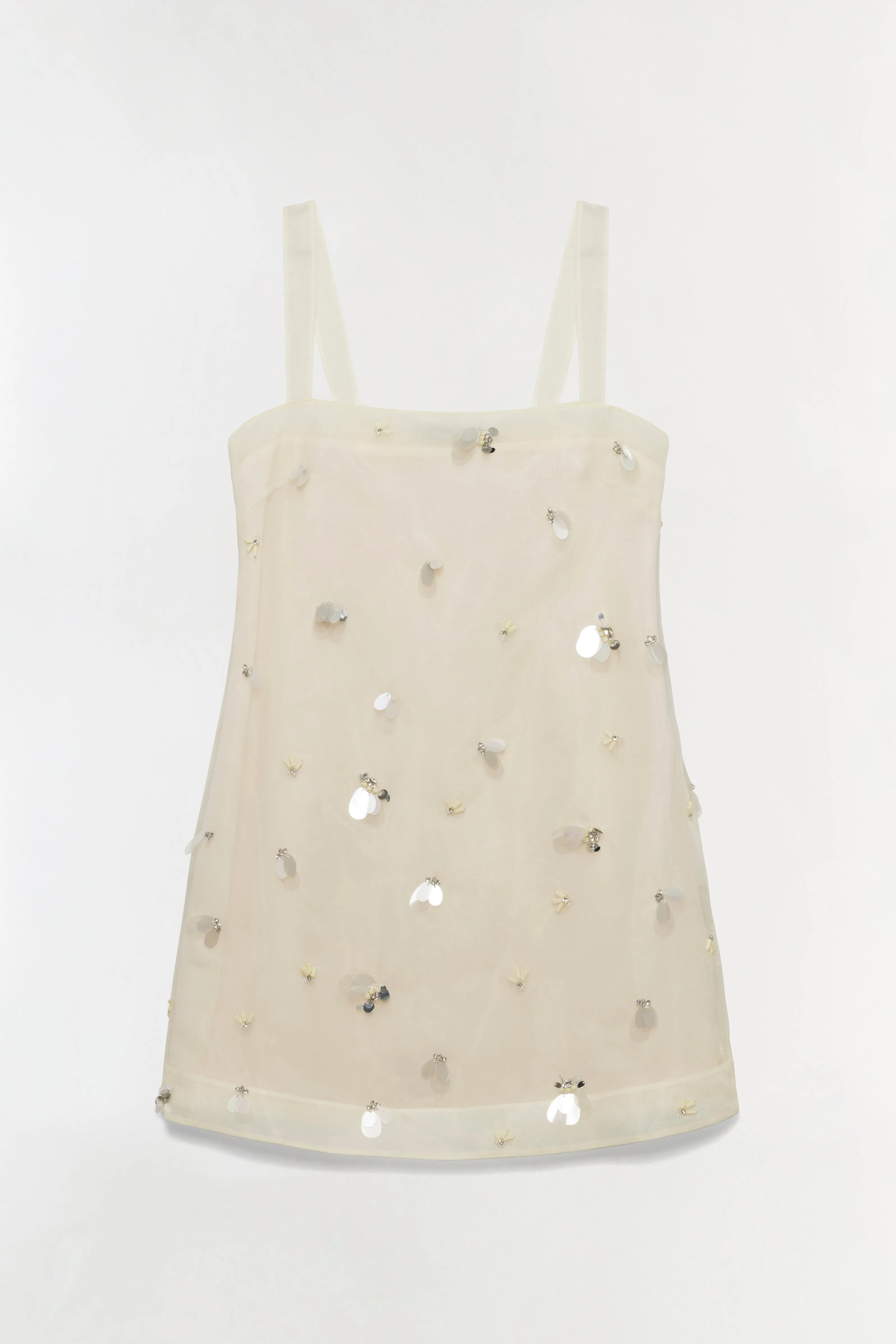 Sumi Embellished Organza Mini Dress sold by Simkhai
