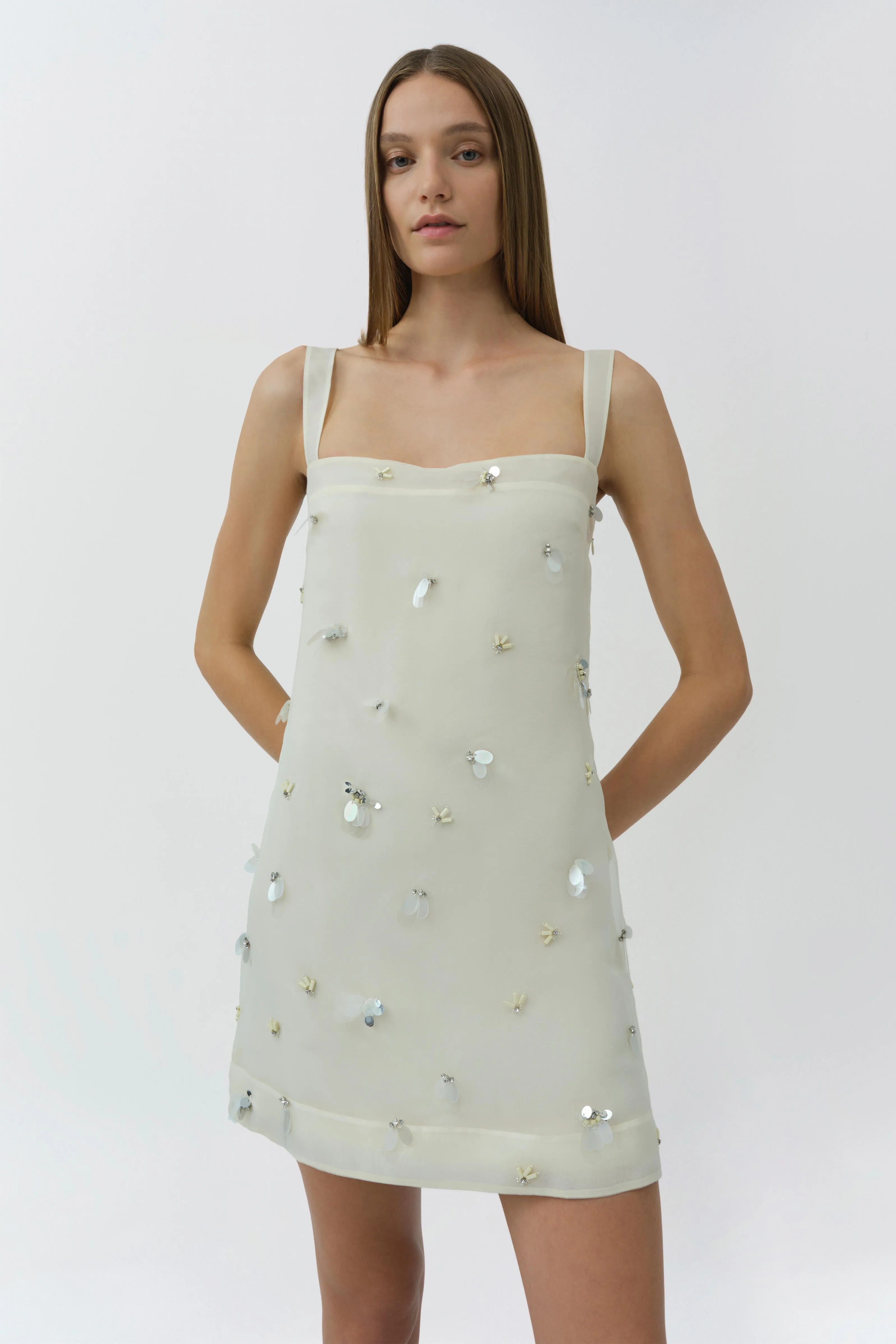 Sumi Embellished Organza Mini Dress sold by Simkhai product image thumbnail 3