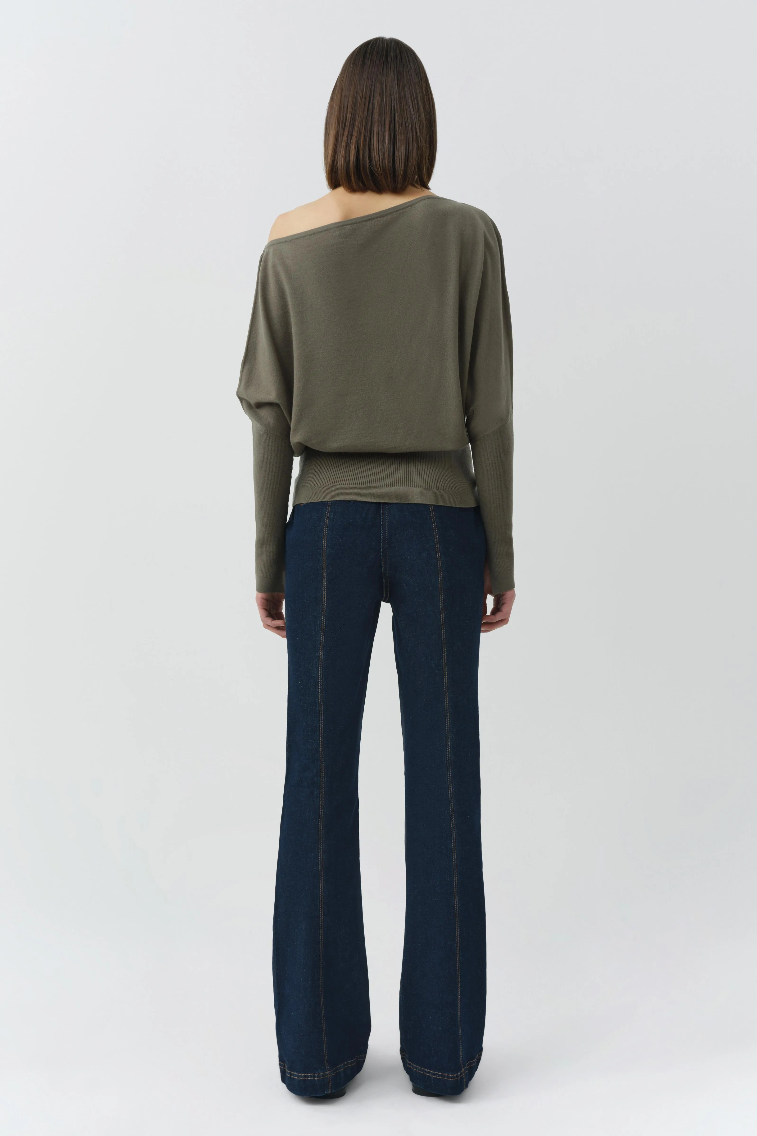 Lavina Off Shoulder Knit Sweater sold by Simkhai product image thumbnail 5